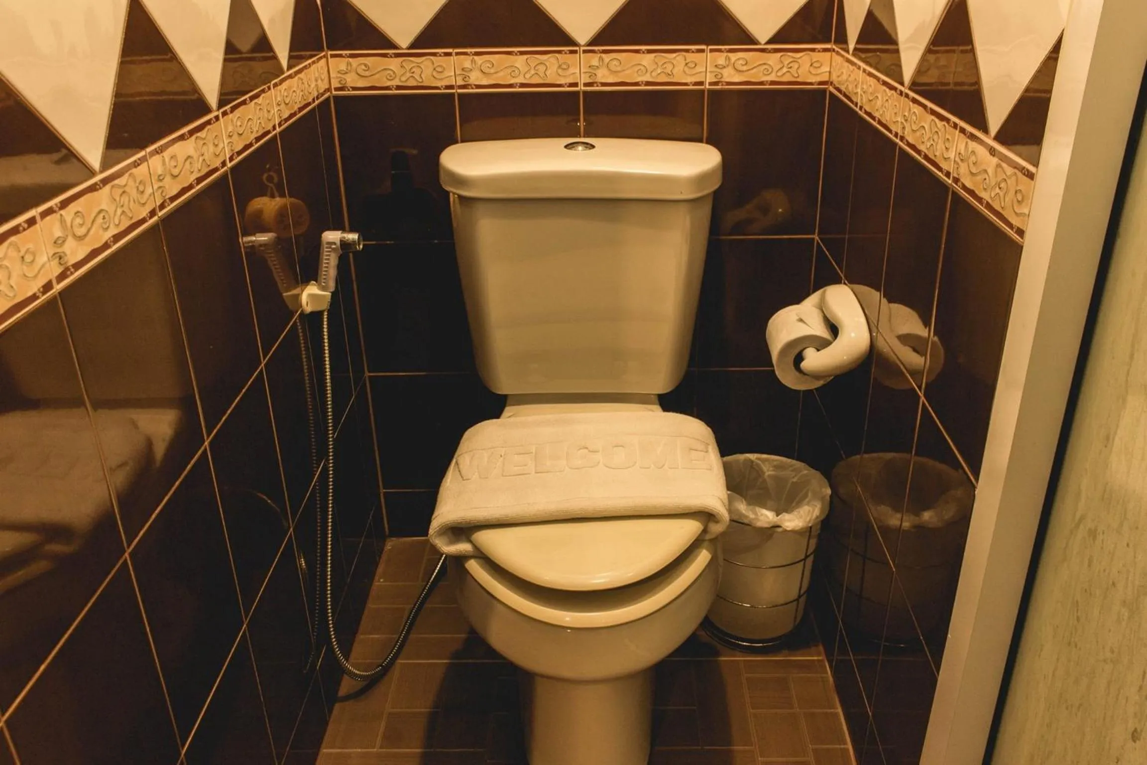Bathroom in Natural Samui Hotel