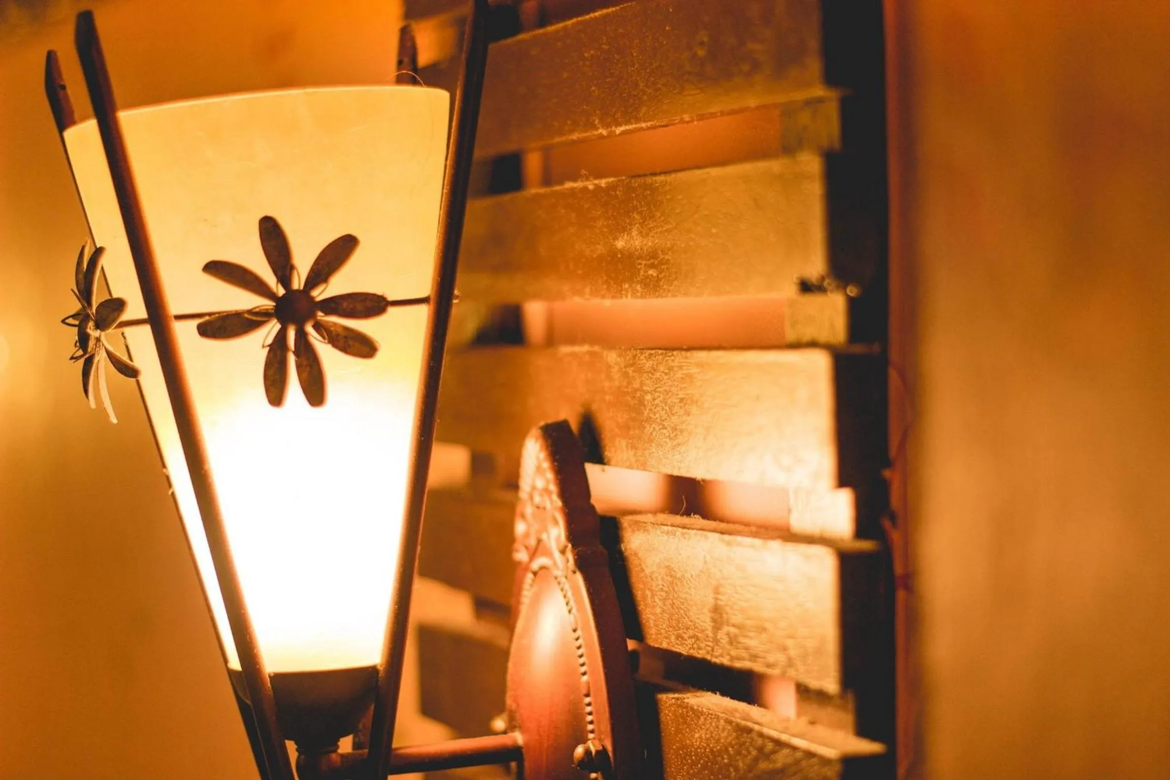 Decorative detail, Bed in Natural Samui Hotel