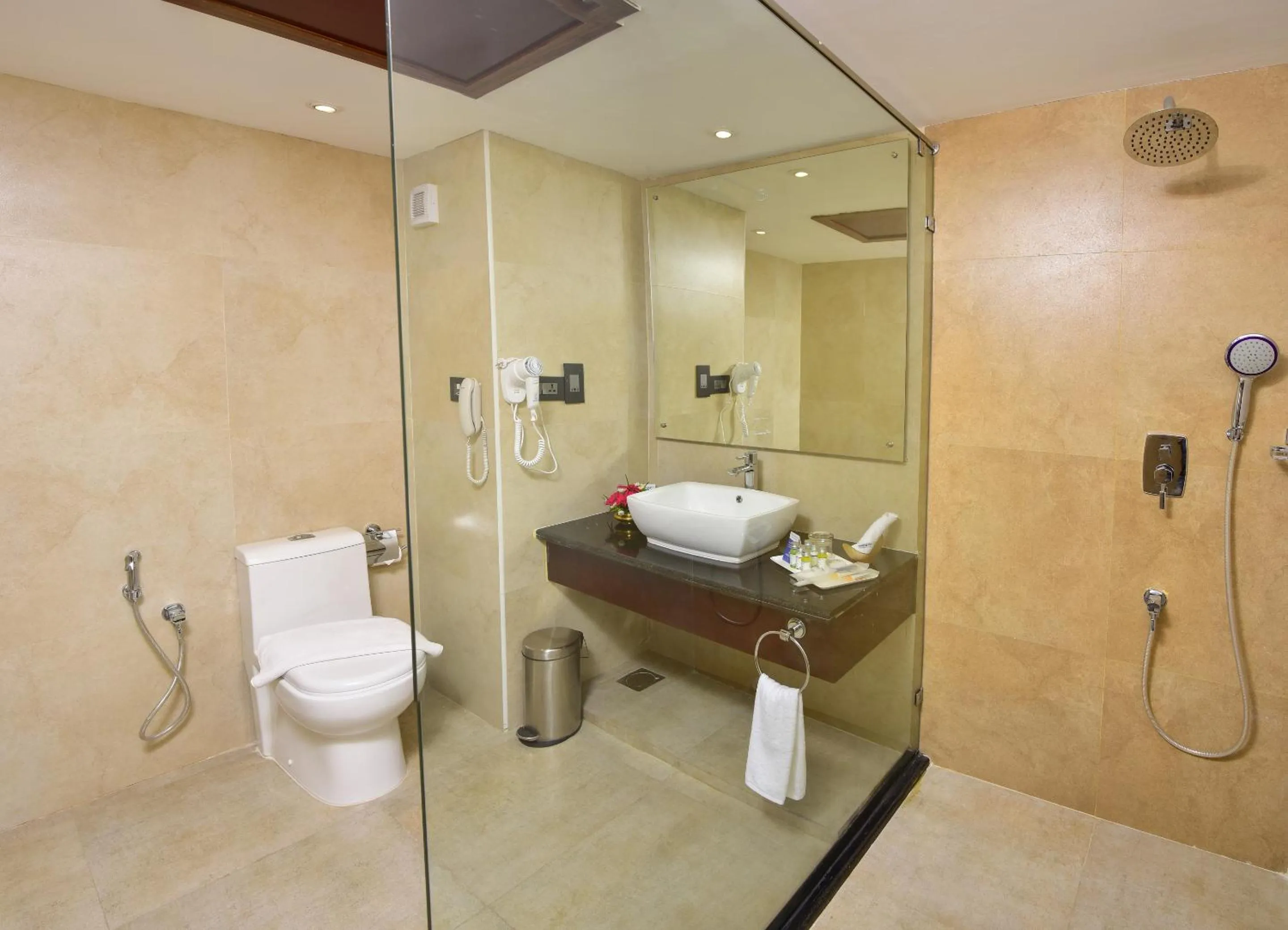Bathroom in Classic Sarovar Portico Trivandrum