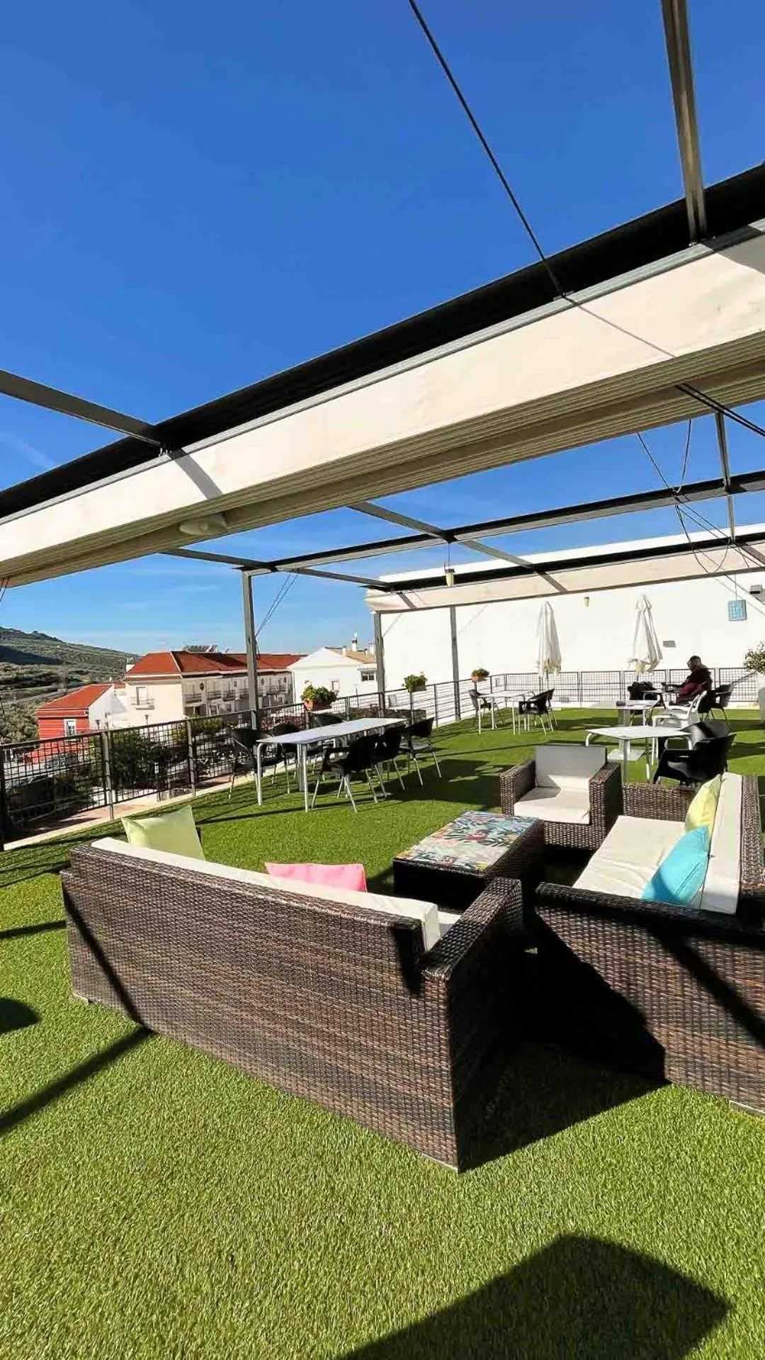 Balcony/Terrace in Hotel Mencia Subbética