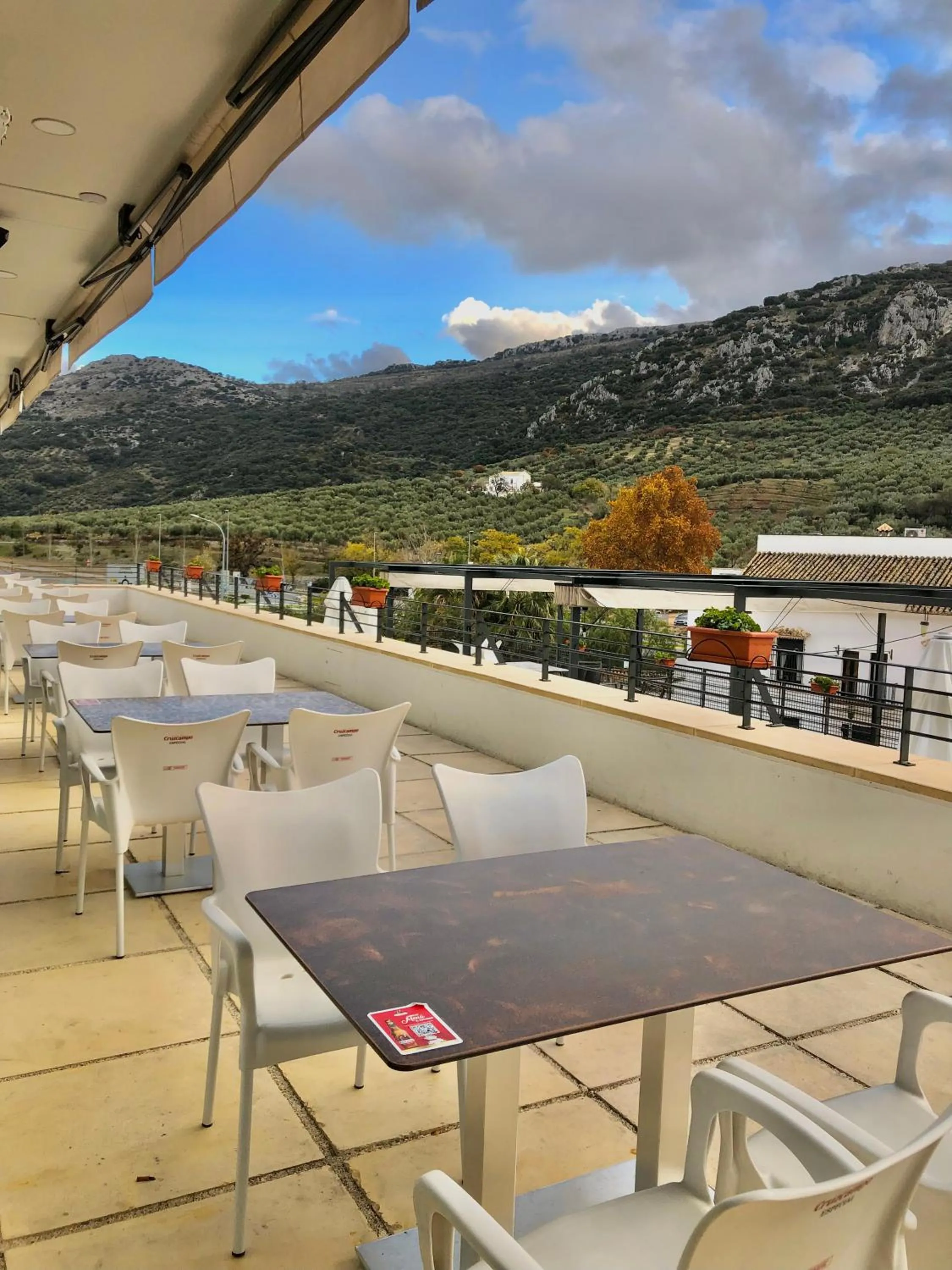 Balcony/Terrace in Hotel Mencia Subbética
