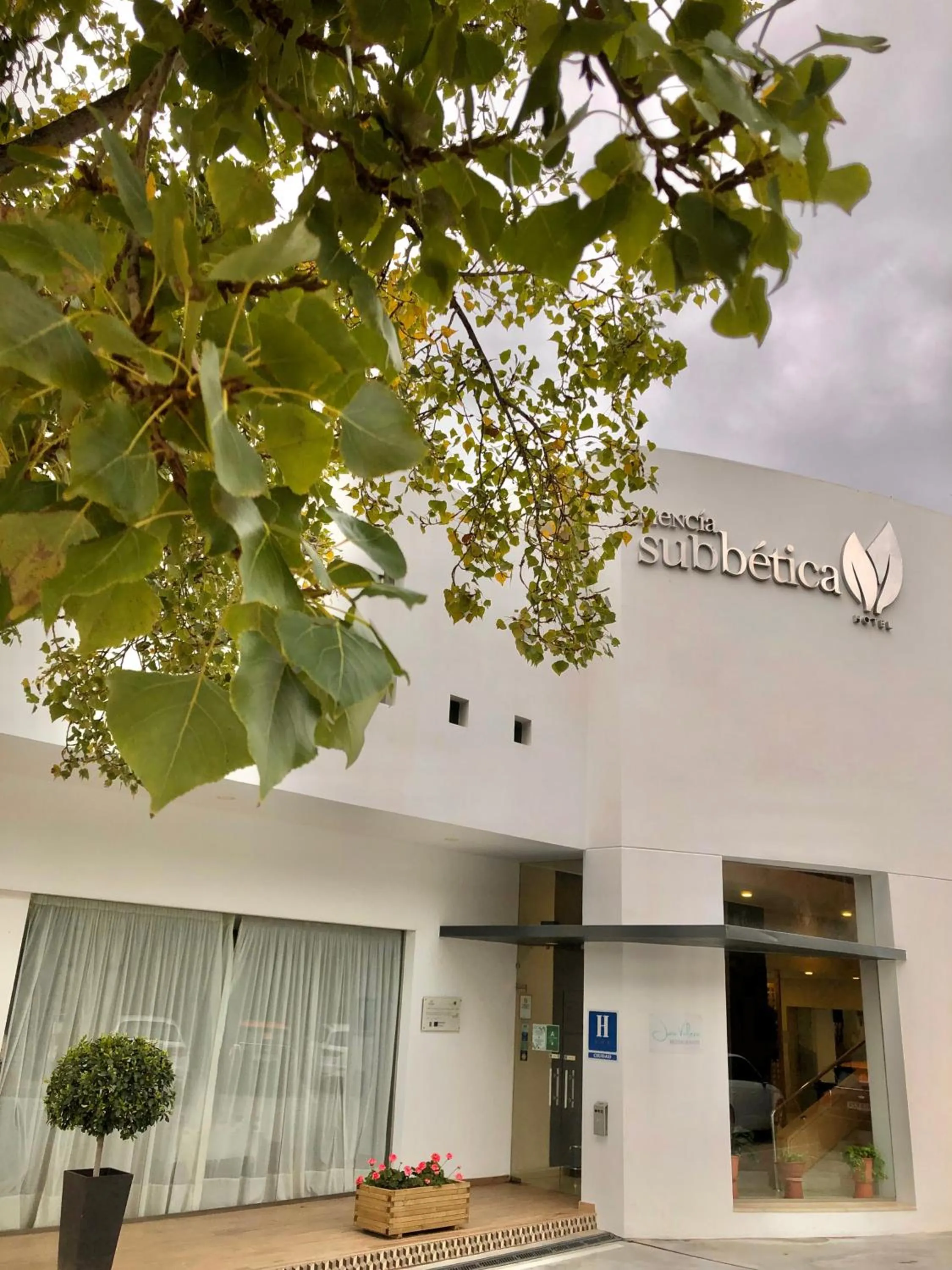 Facade/entrance in Hotel Mencia Subbética