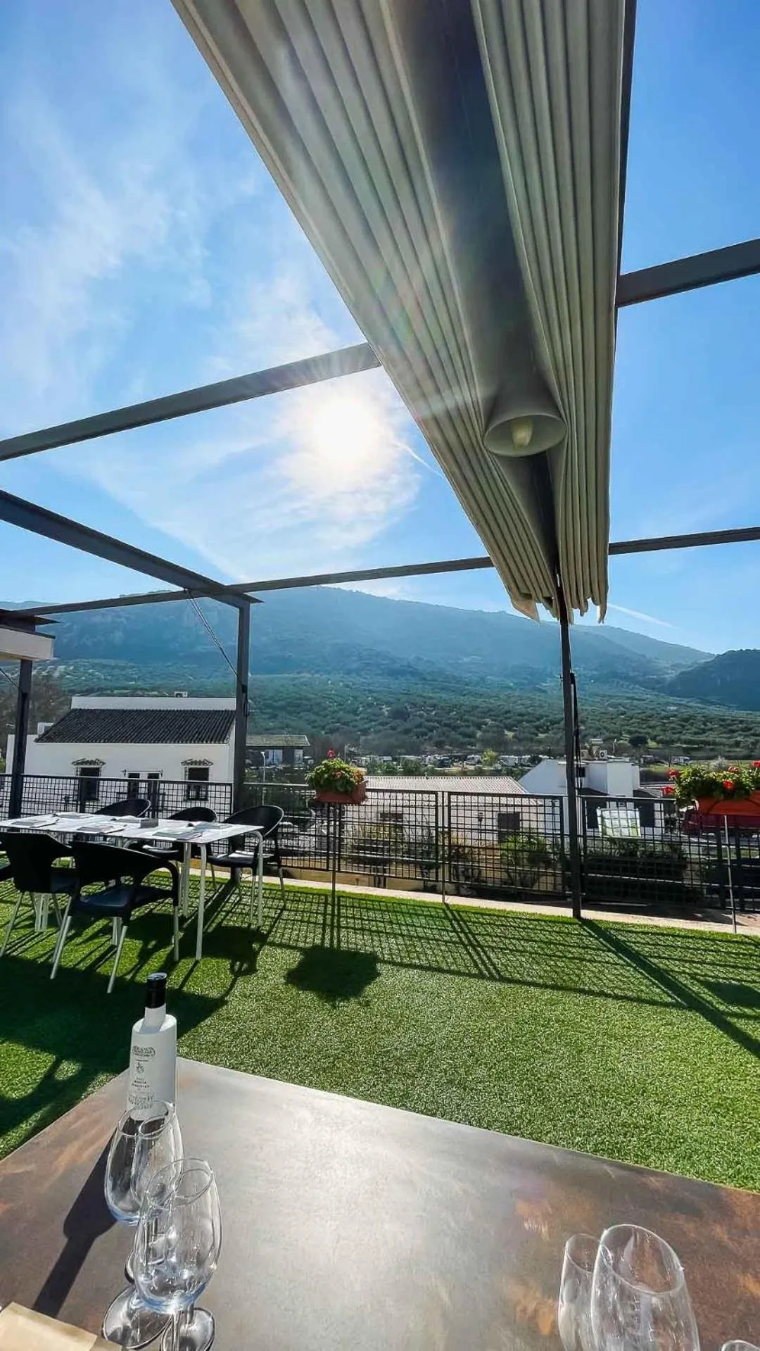 Balcony/Terrace in Hotel Mencia Subbética