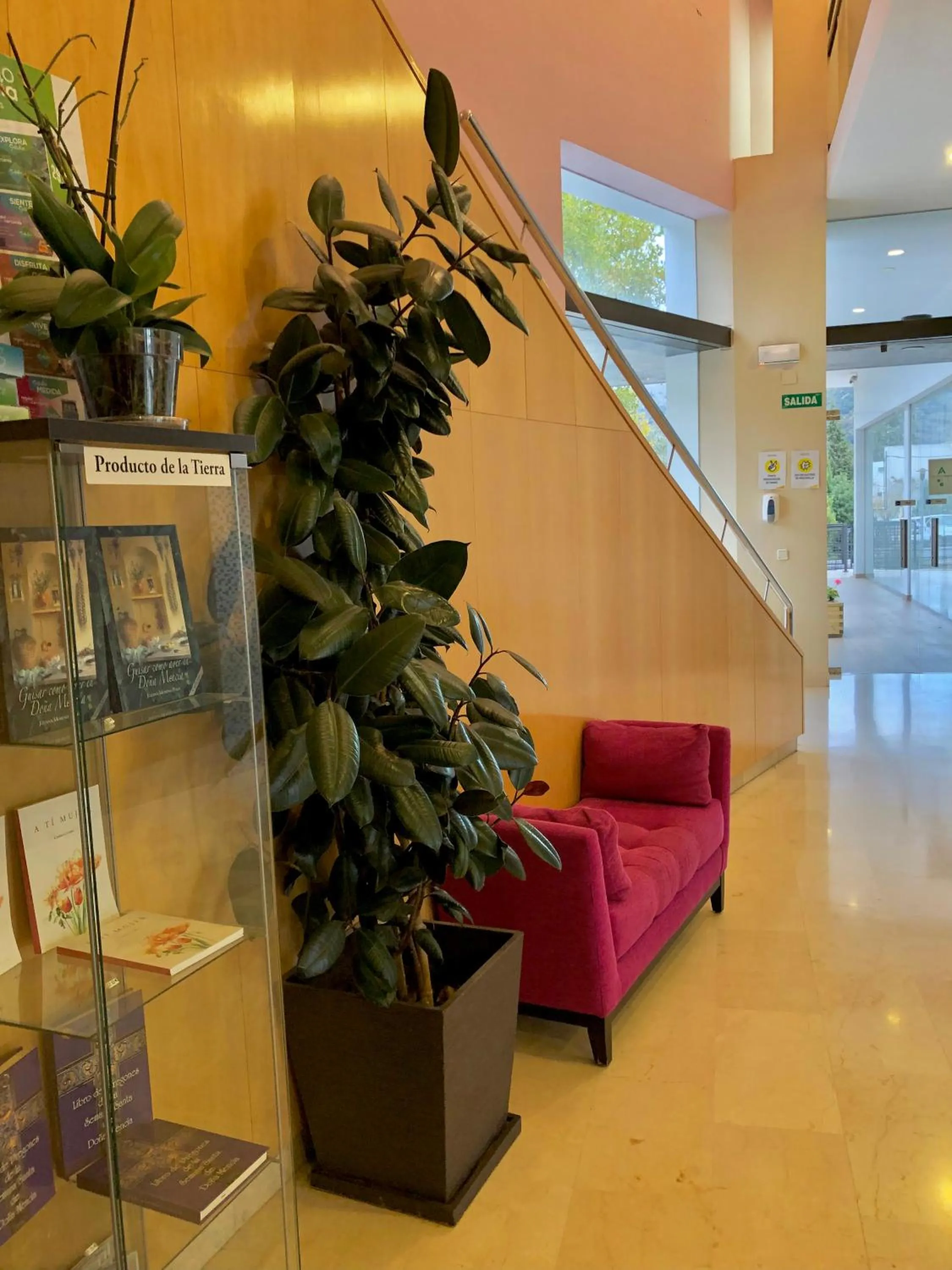 Lobby or reception in Hotel Mencia Subbética