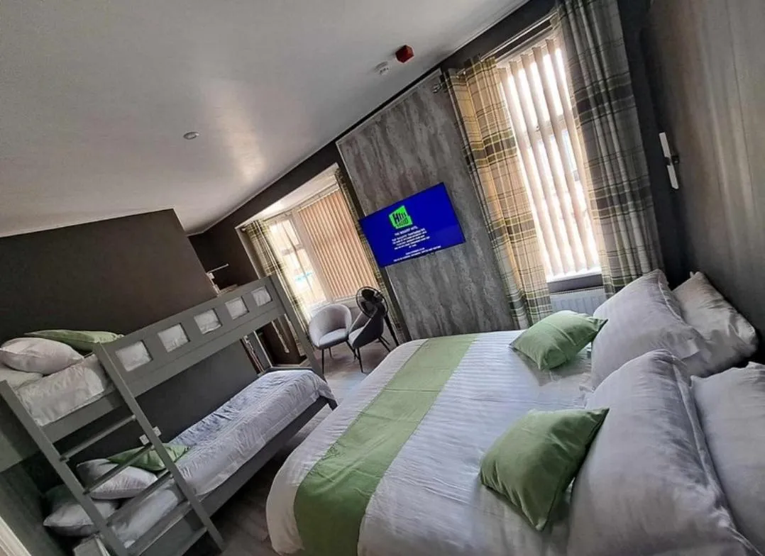 Bed in dalesman hotel