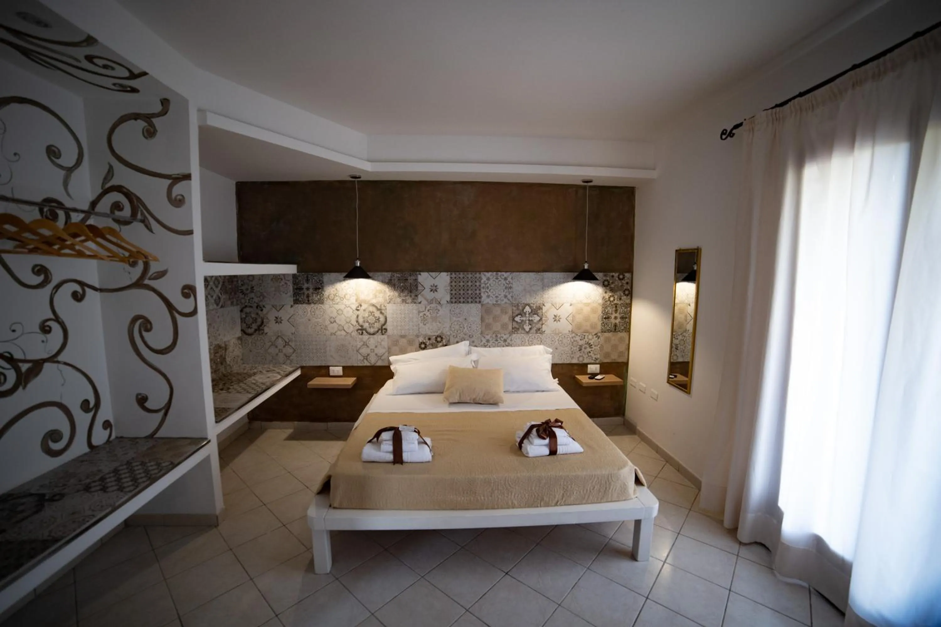 Photo of the whole room, Bed in Villa Saturno