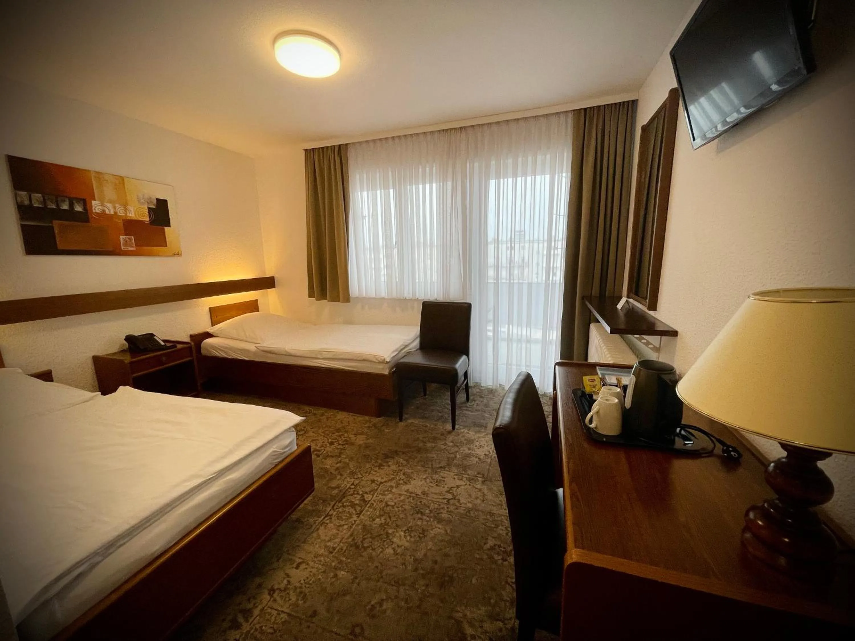 Bedroom, Bed in Hotel Regina