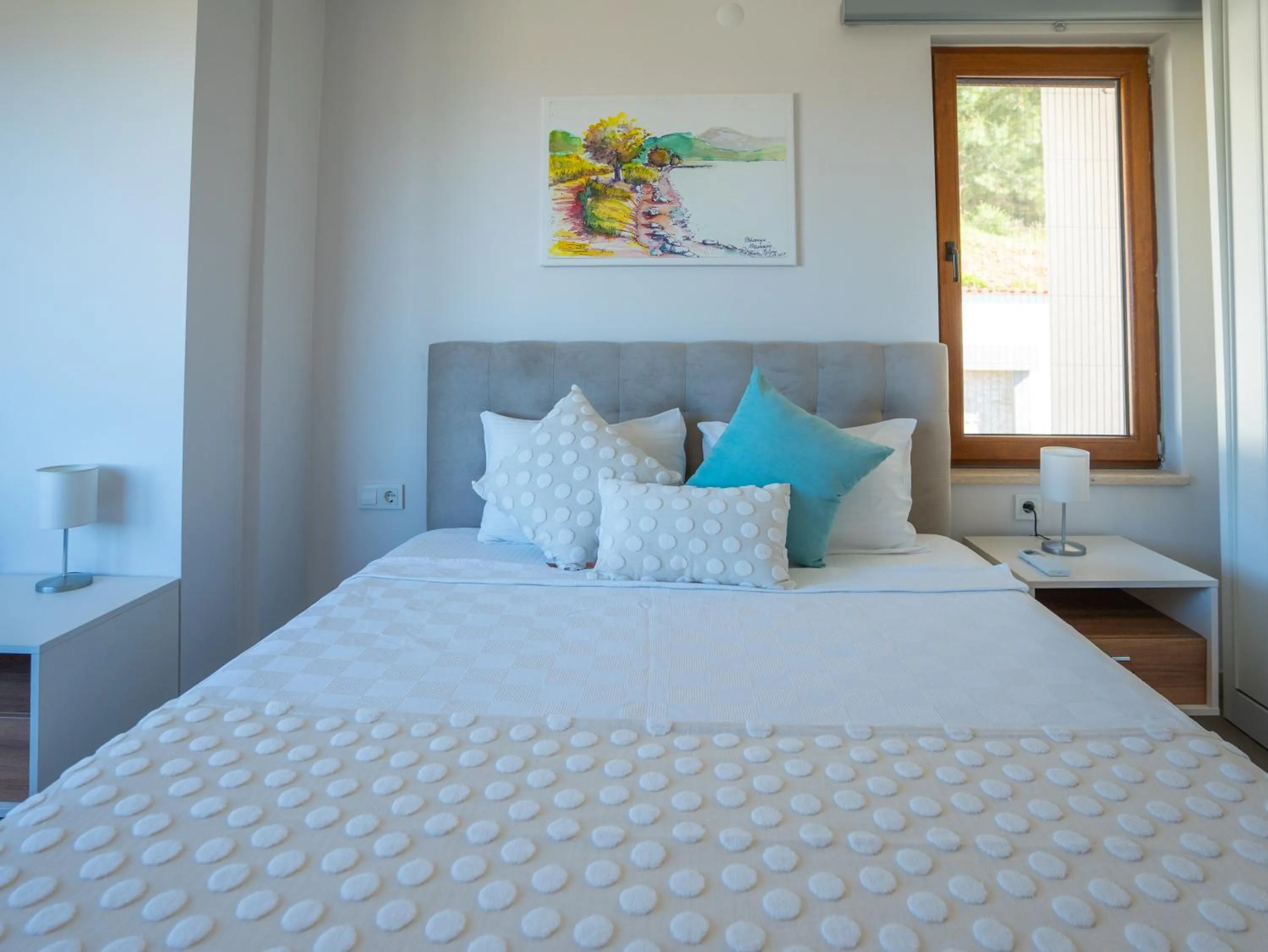 Bed in Villa Marine Hotel