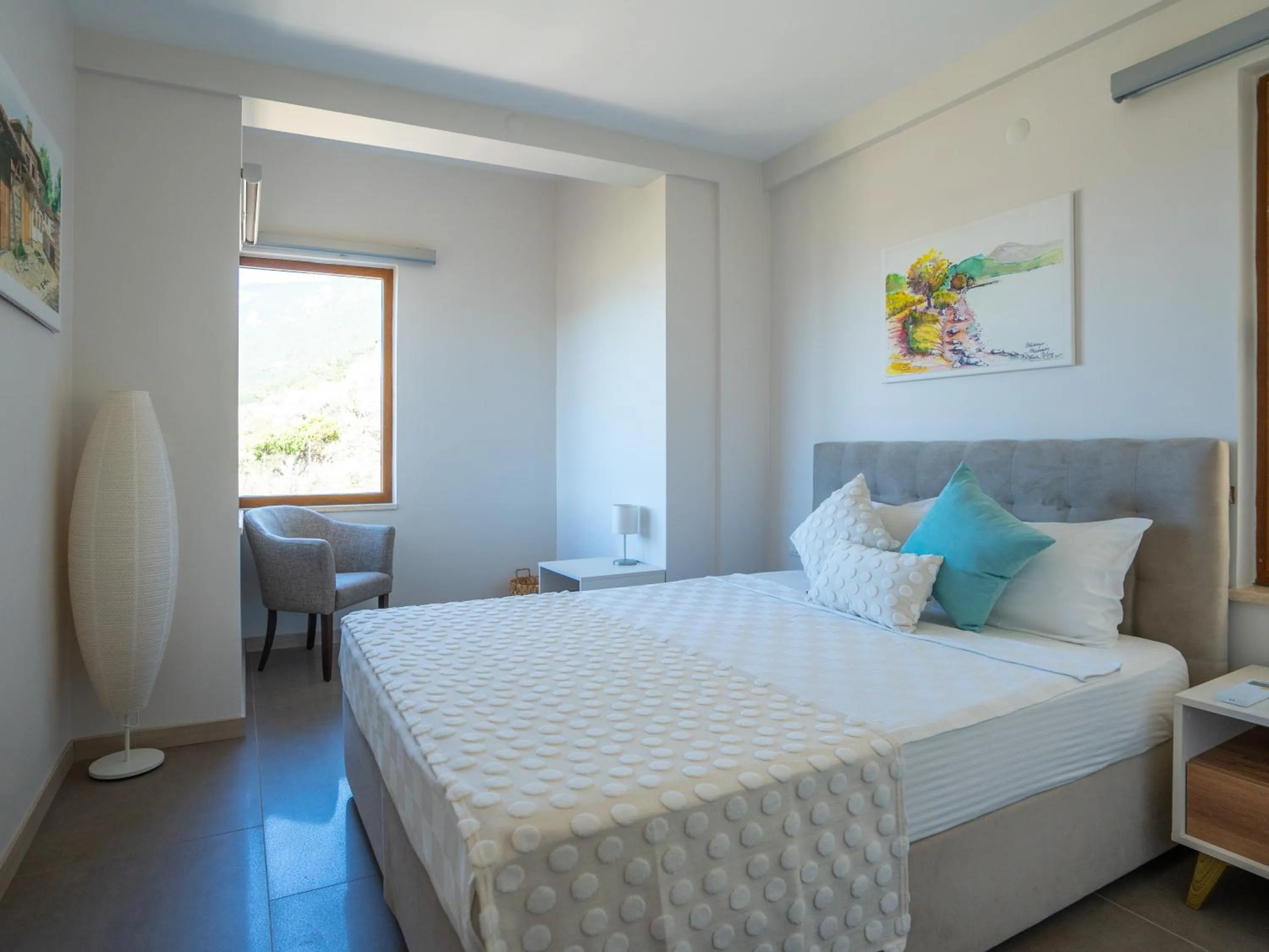 Bed in Villa Marine Hotel