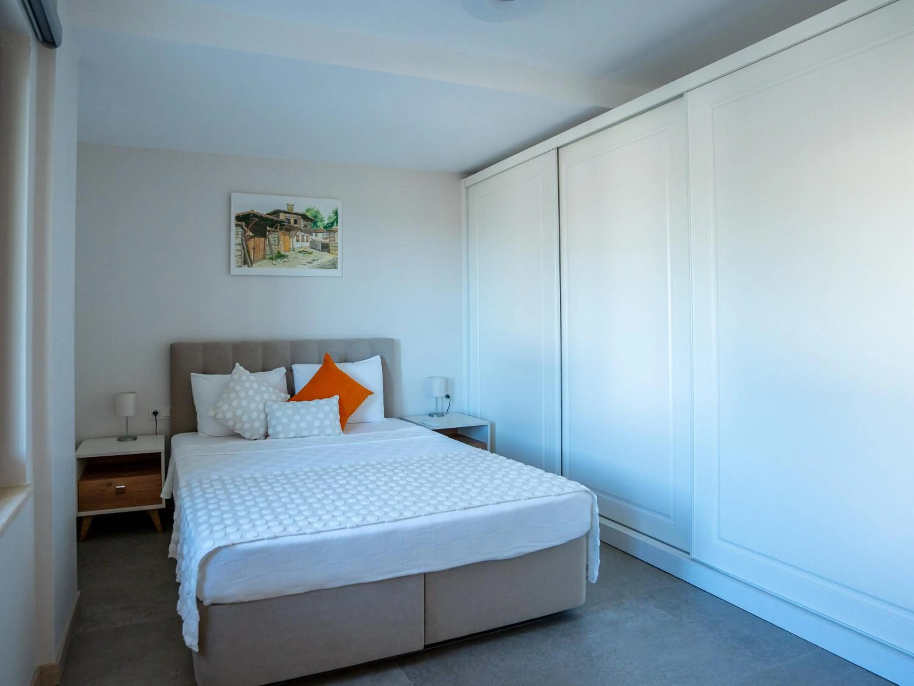 Bed in Villa Marine Hotel