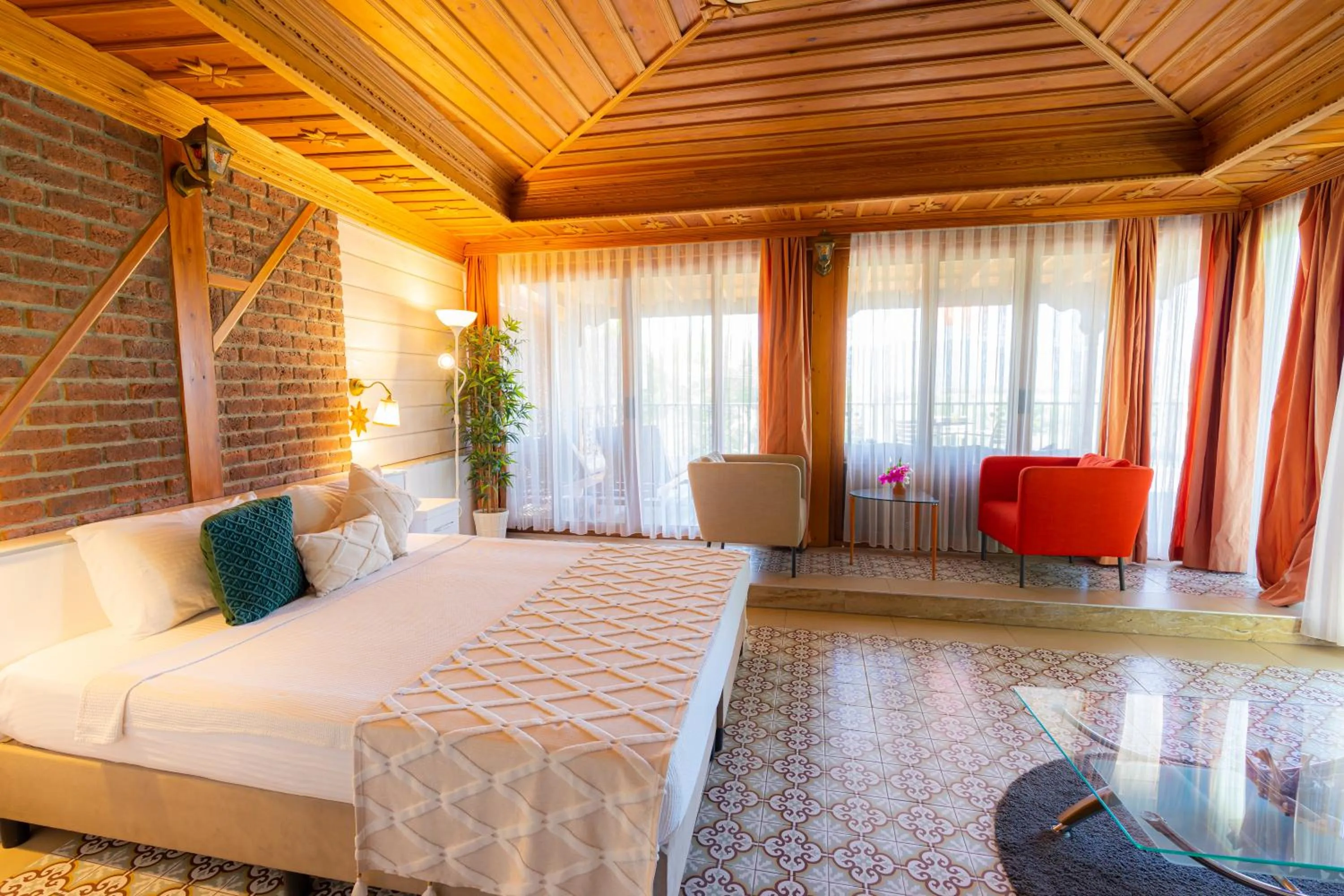 Bed in Villa Marine Hotel