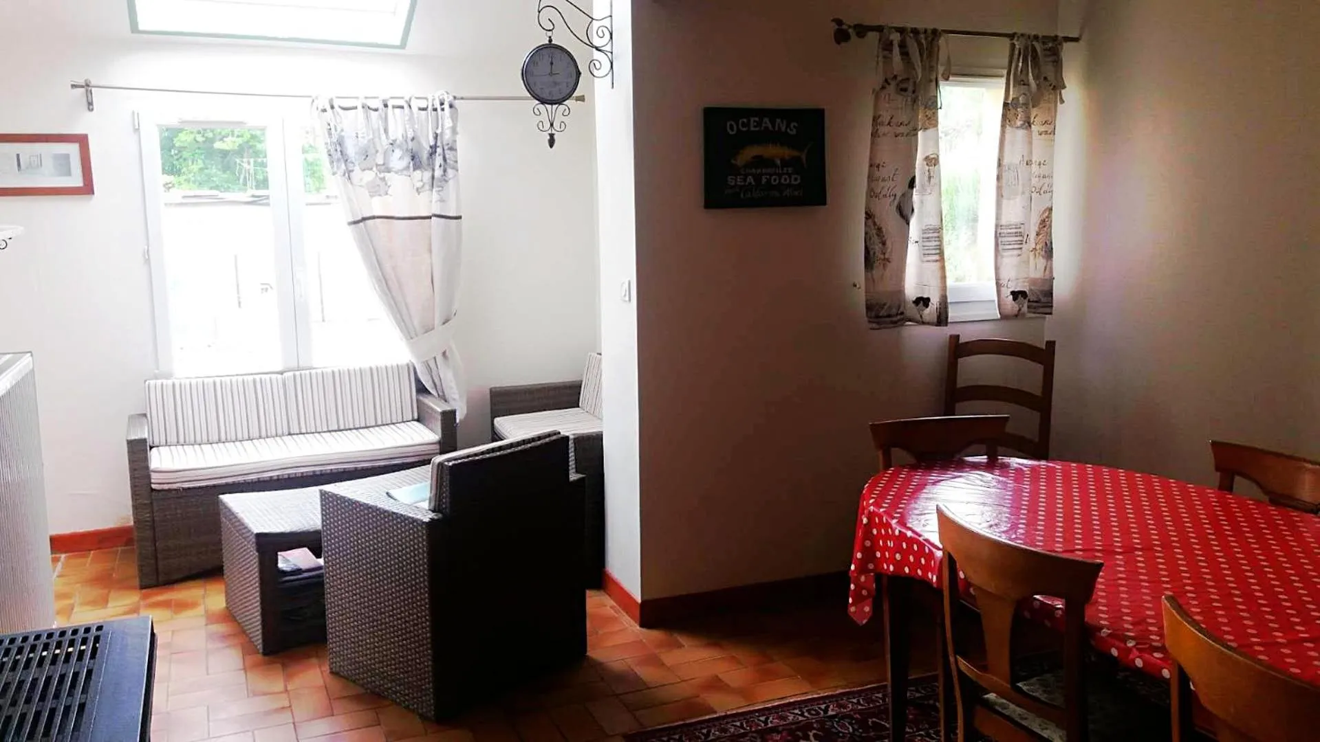 Seating area in Le clos de Tournes