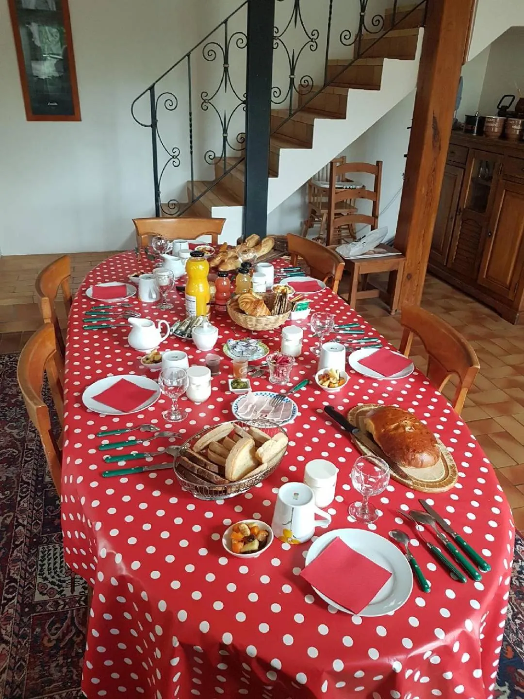 Dining area in Le clos de Tournes