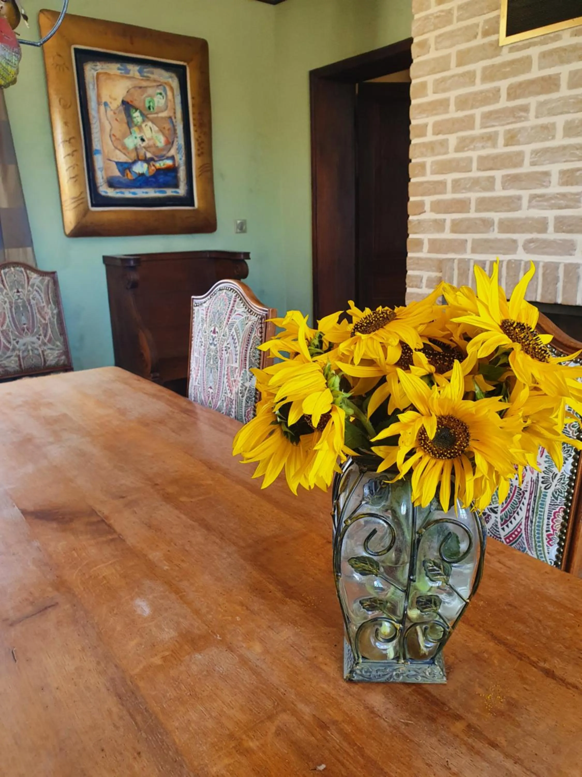 Breakfast in Le clos de Tournes