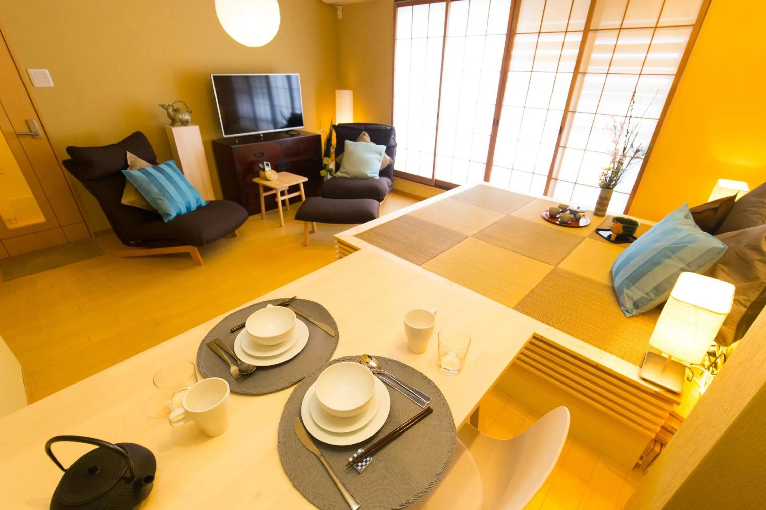 Dining area in Cha Cha An