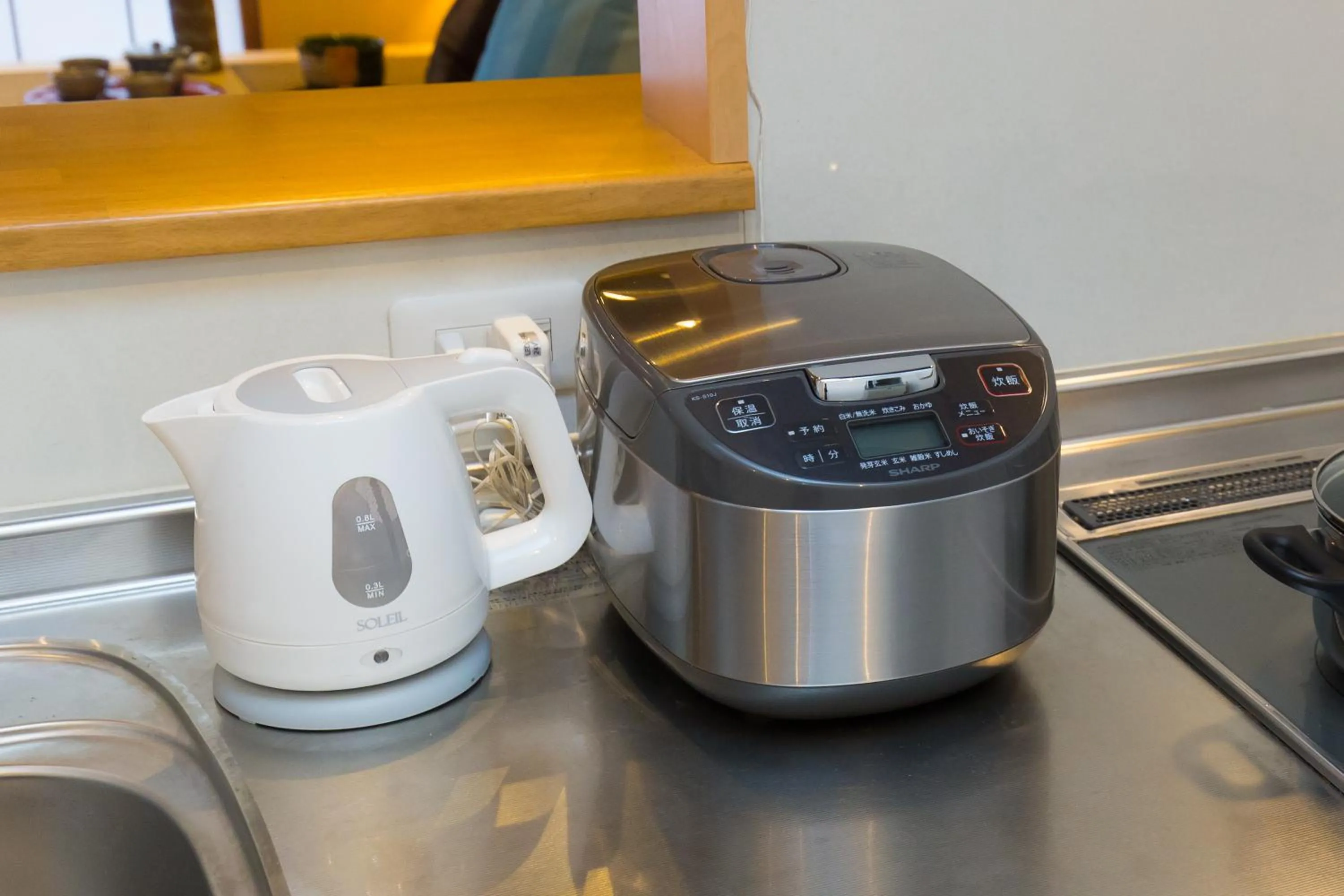 Kitchen or kitchenette in Cha Cha An
