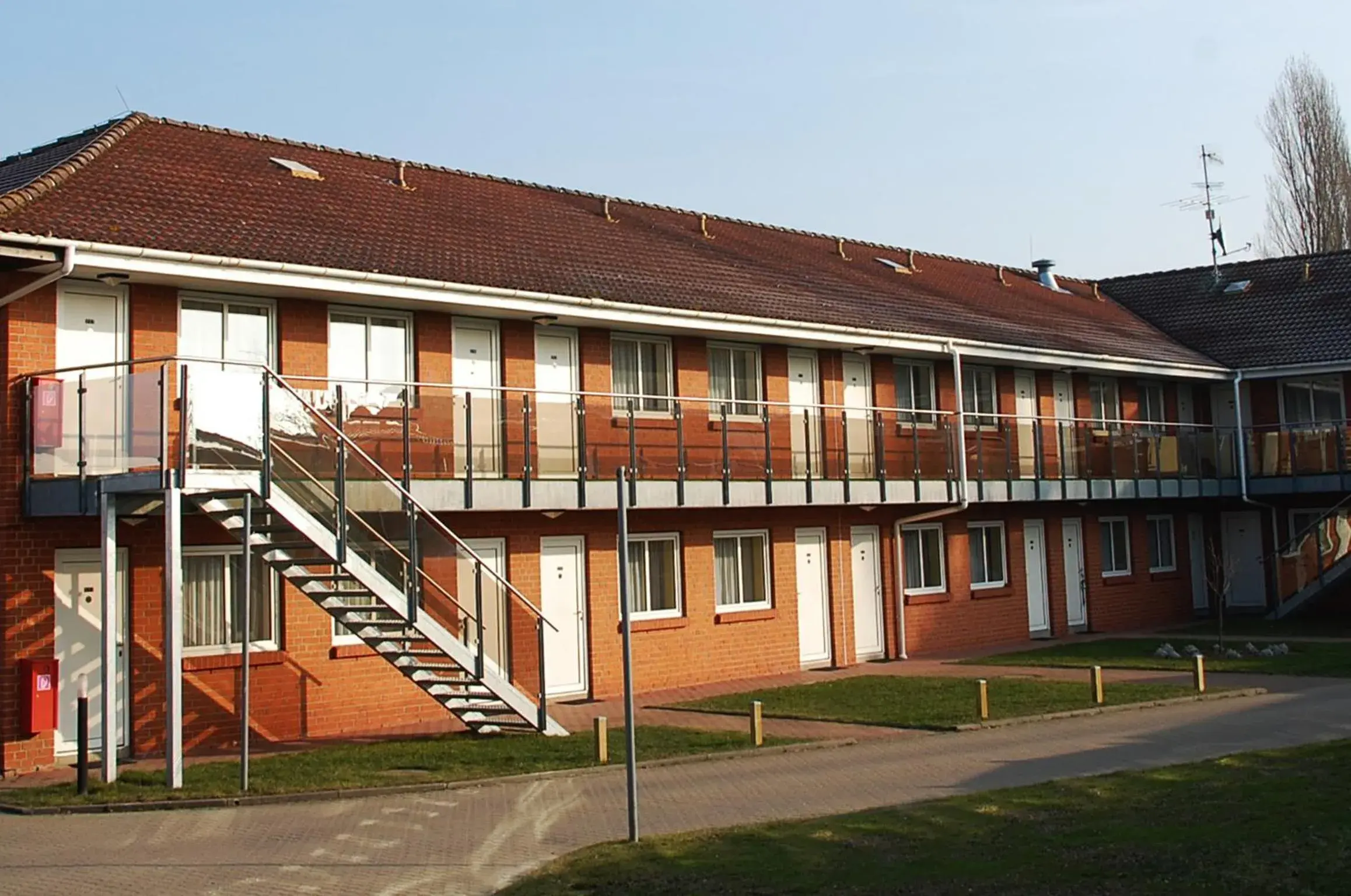 Doppelzimmer zum Innenhof - single occupancy in Hotel Ziegenkrug Rostocker Tor Doppelzimmer zum Innenhof - single occupancy in Hotel Ziegenkrug Rostocker Tor