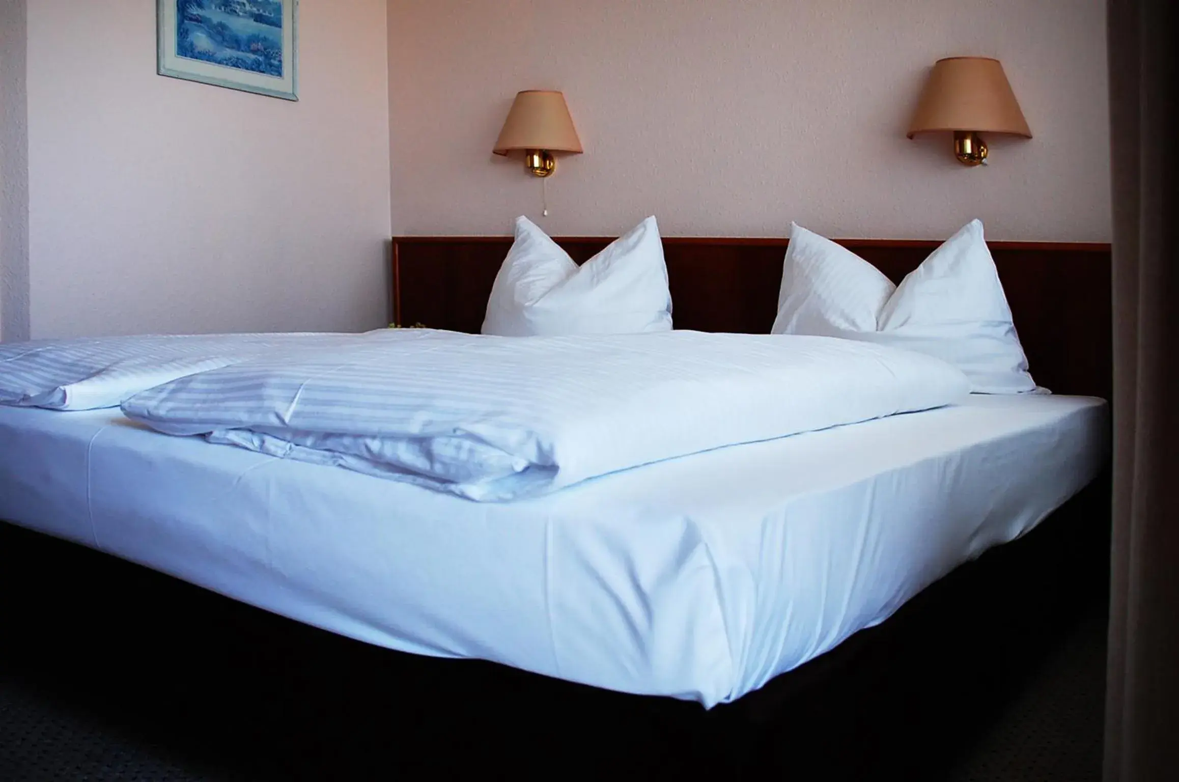 Doppelzimmer zum Innenhof - single occupancy in Hotel Ziegenkrug Rostocker Tor Doppelzimmer zum Innenhof - single occupancy in Hotel Ziegenkrug Rostocker Tor