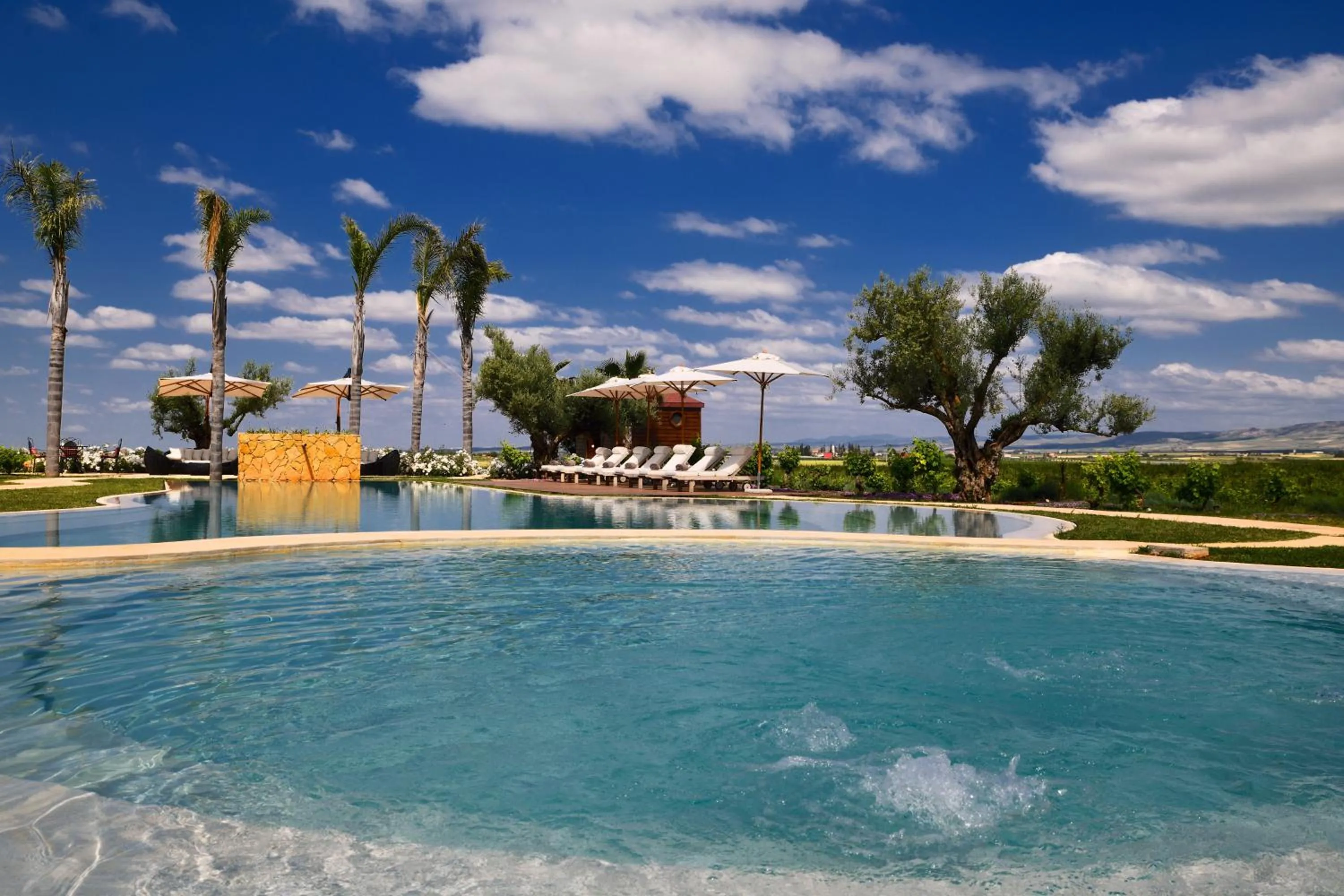 Garden in Château Roslane Boutique hôtel & Spa