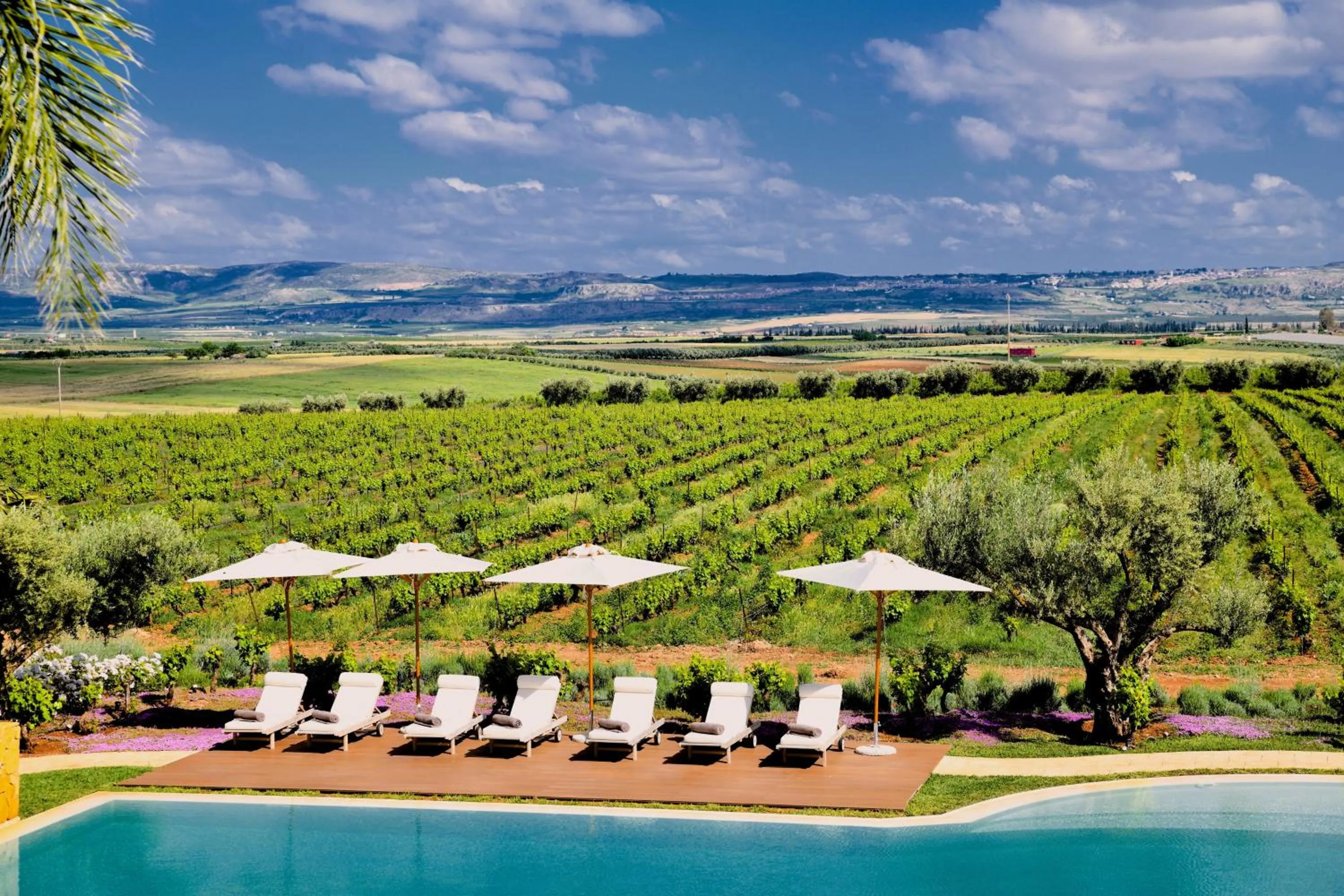 Bird's eye view in Château Roslane Boutique hôtel & Spa