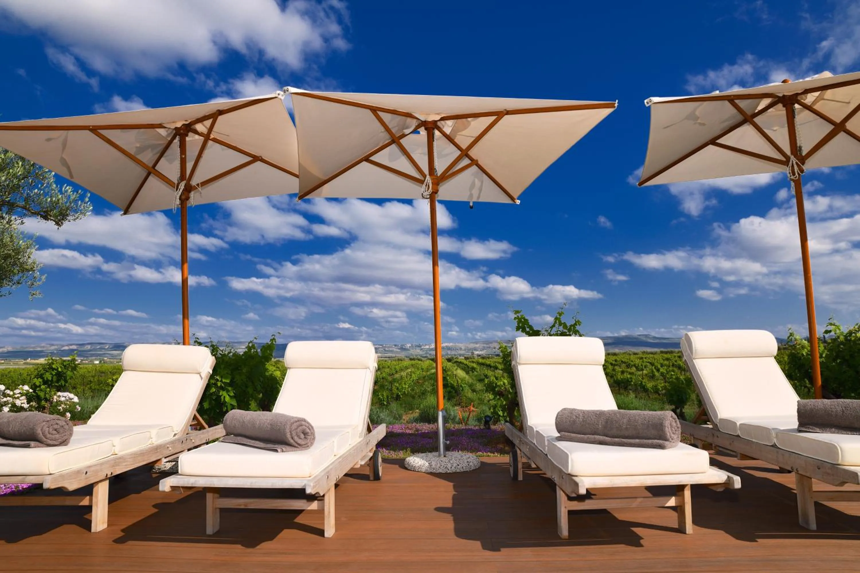 Solarium in Château Roslane Boutique hôtel & Spa