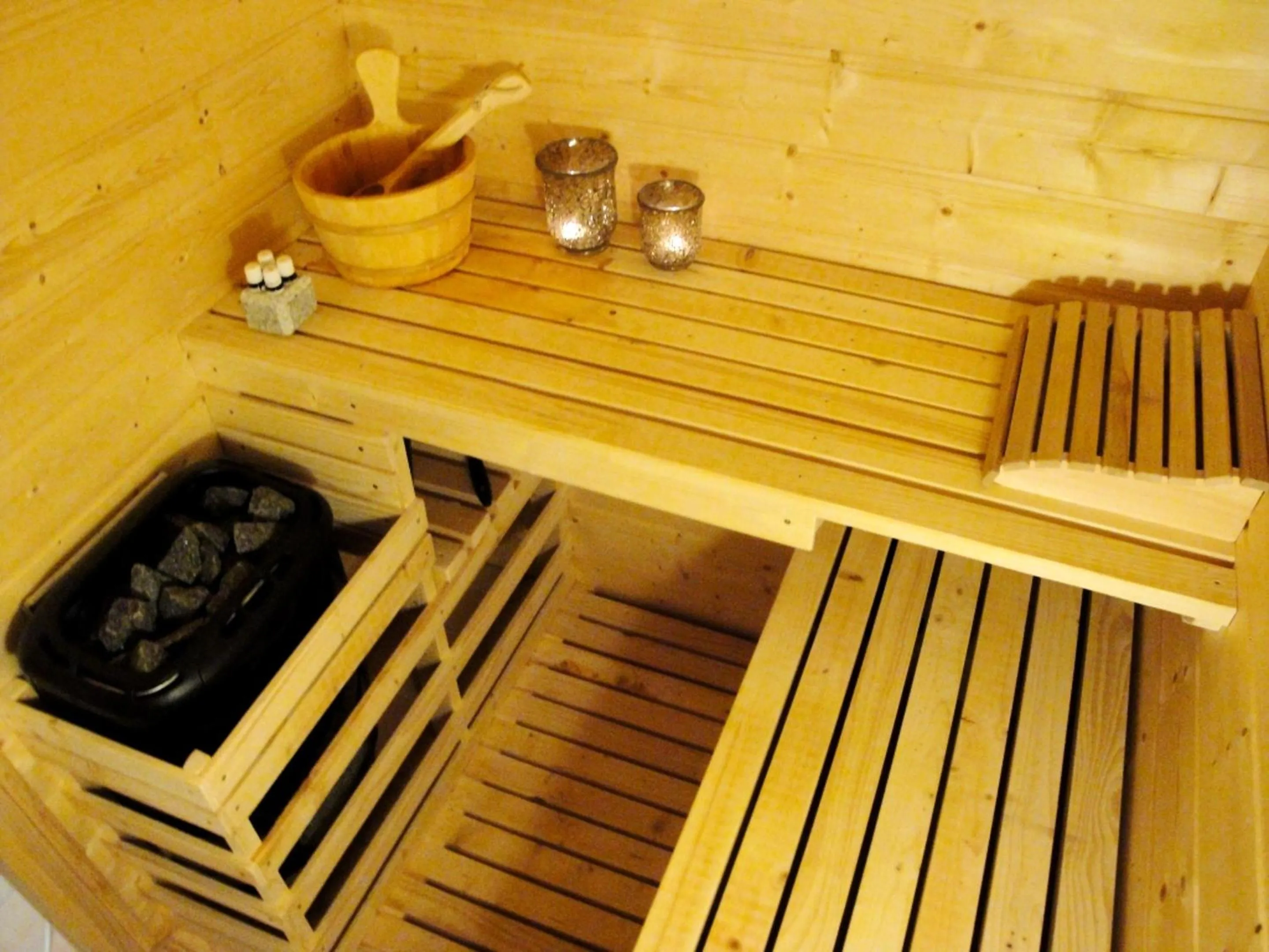 Spa and wellness centre/facilities in Appartement spacieux à Xonrupt-Longemer + Sauna