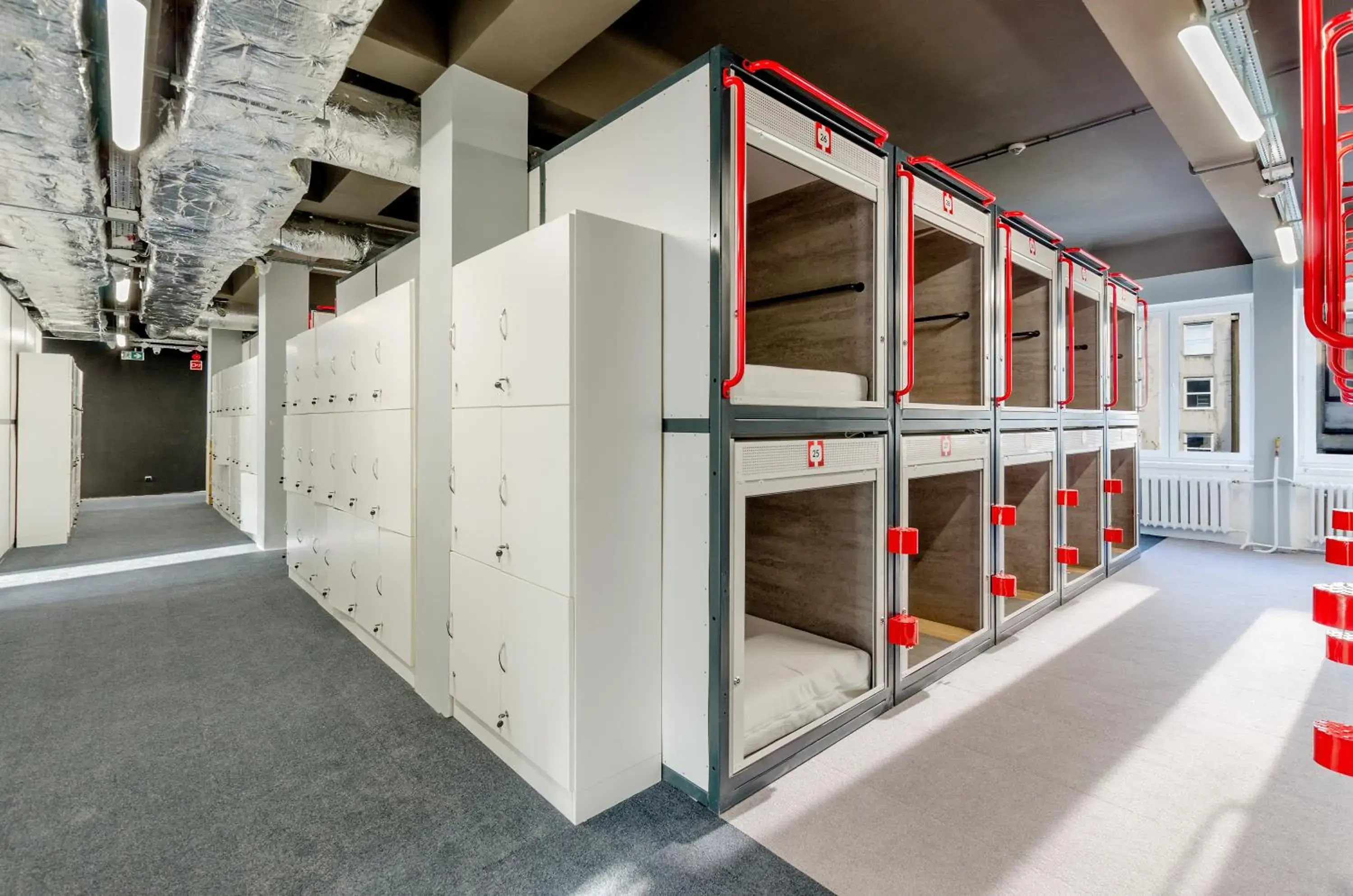 Upper Budget Single Capsule in Kapsuła Hostel Warszawa Upper Budget Single Capsule in Kapsuła Hostel Warszawa