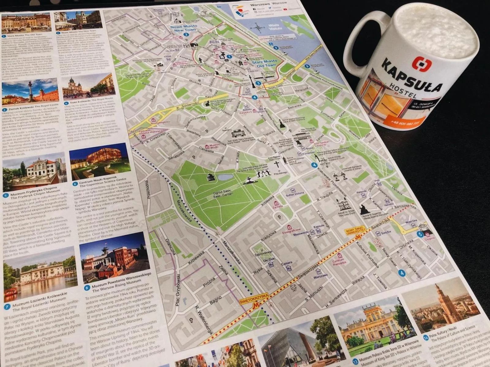 Property building in Kapsuła Hostel Warszawa