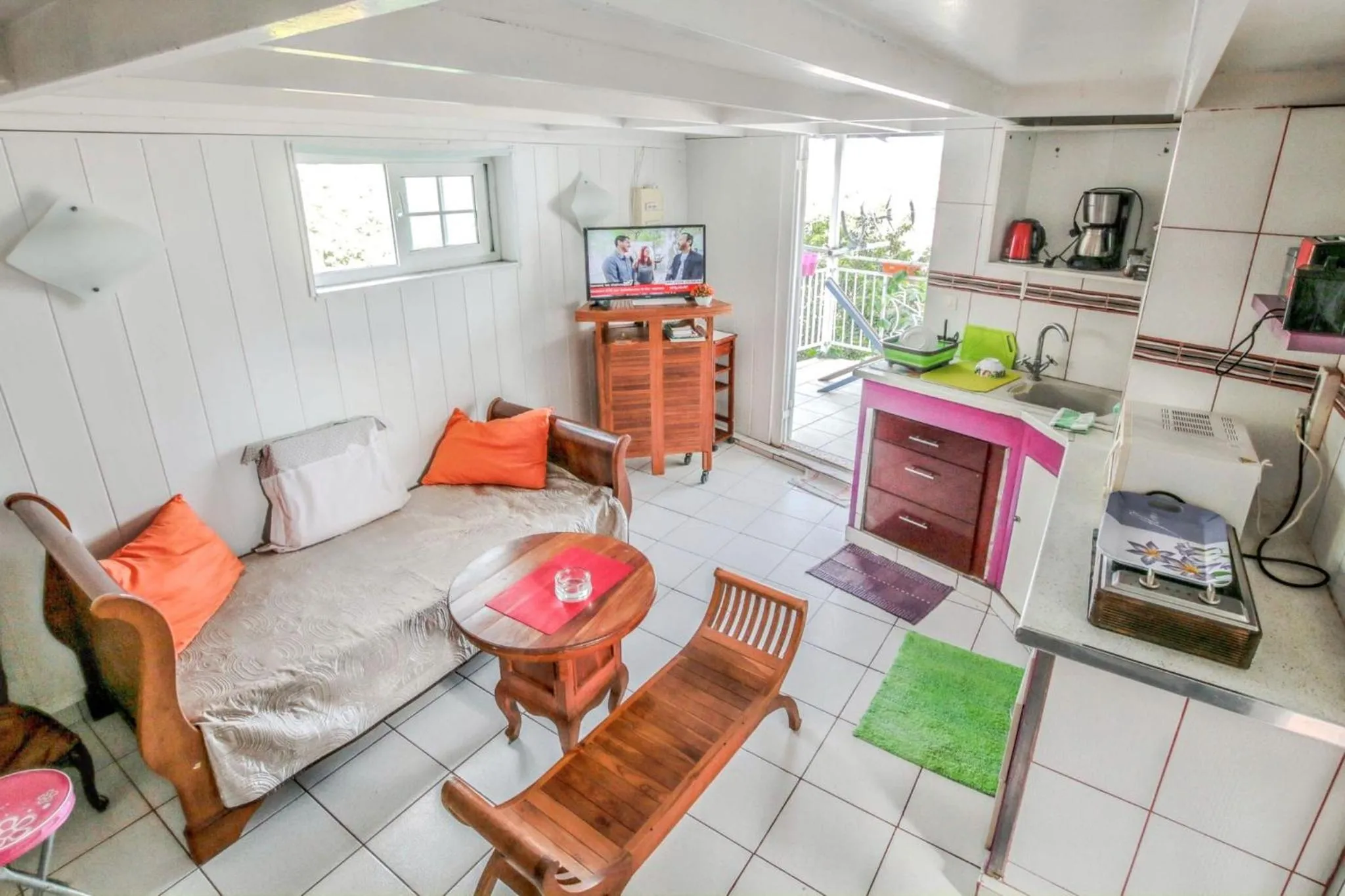 Appartement duplex à Fort-de-France avec vue sur la mer - 40 m²