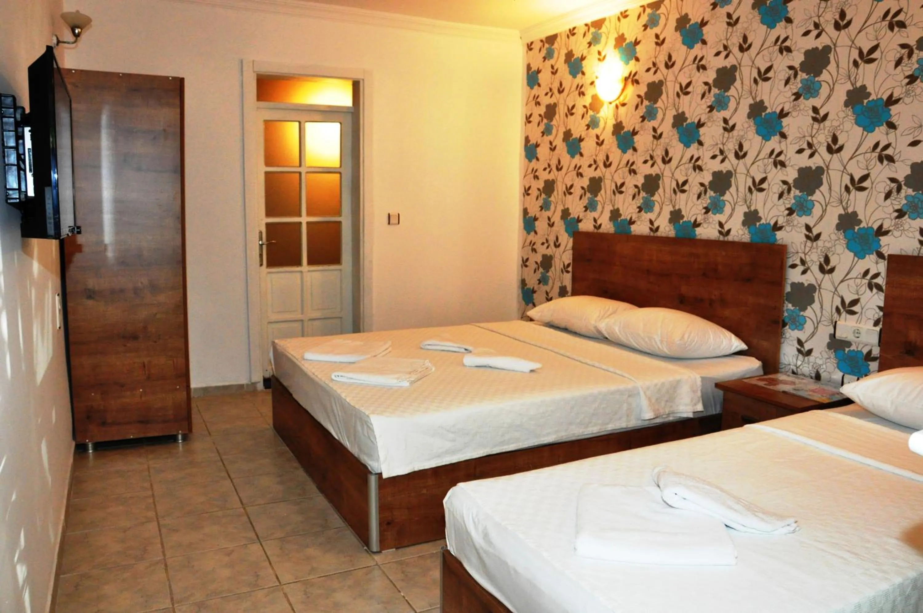 Bed in Durak Hotel ölüdeniz