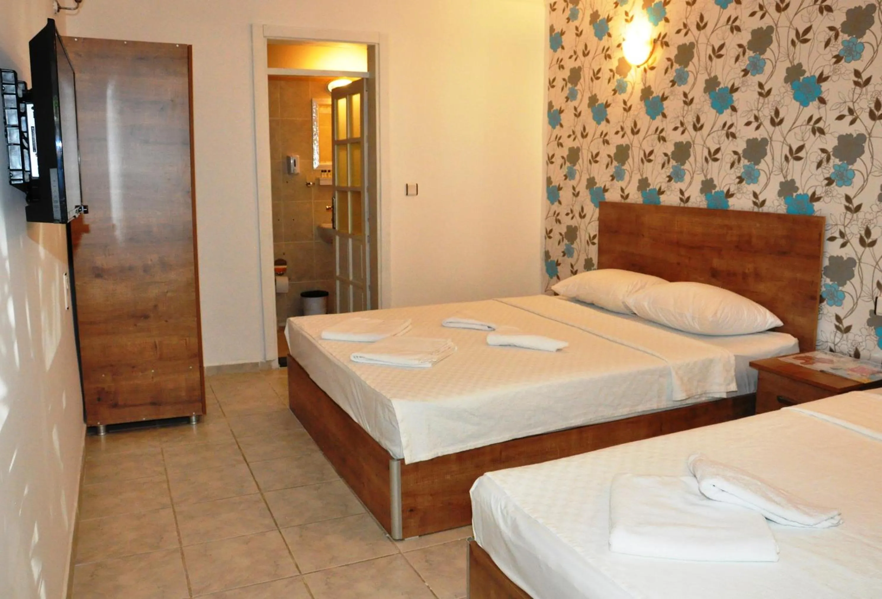 Bed in Durak Hotel ölüdeniz