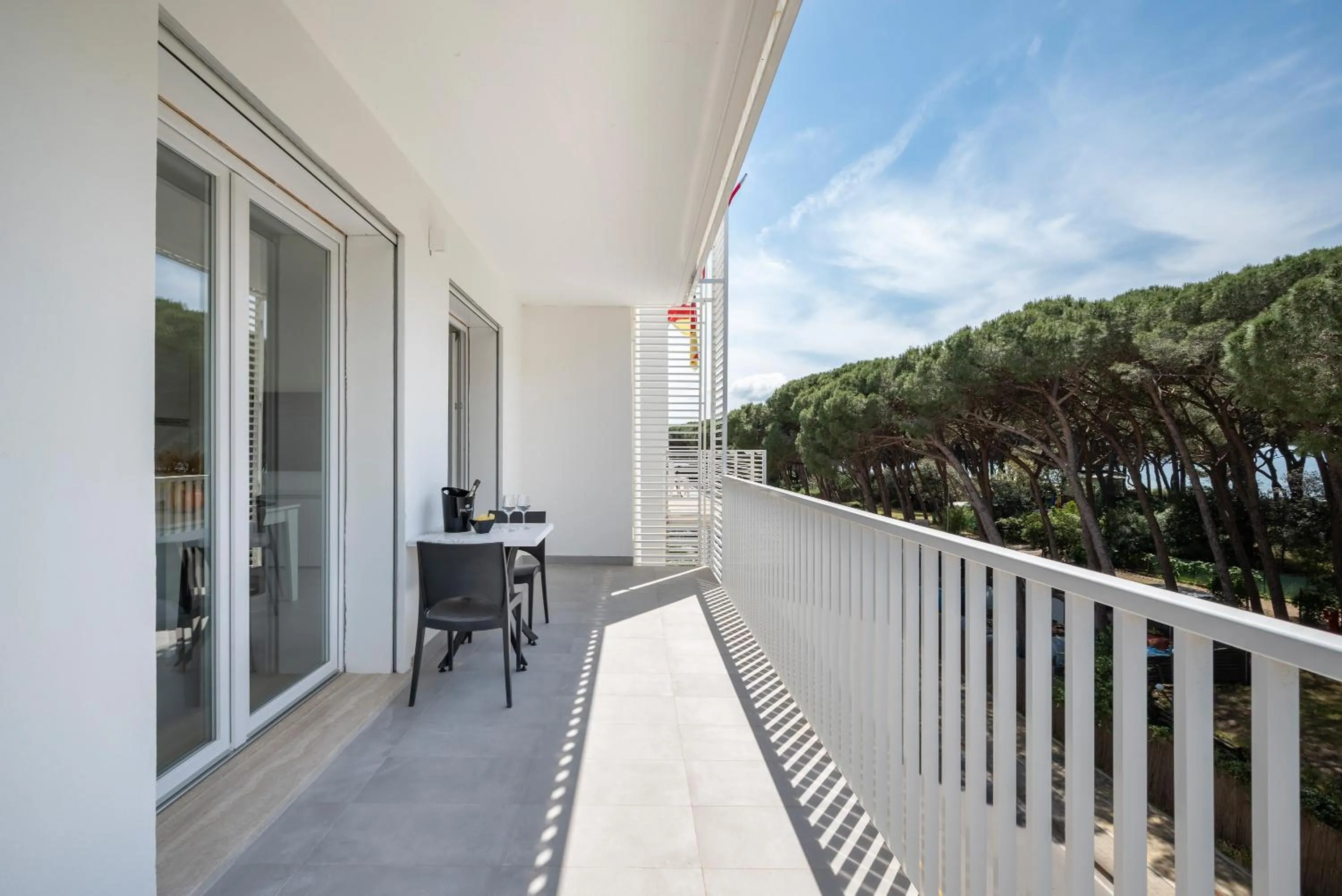 Balcony/Terrace in Hotel La Pineta