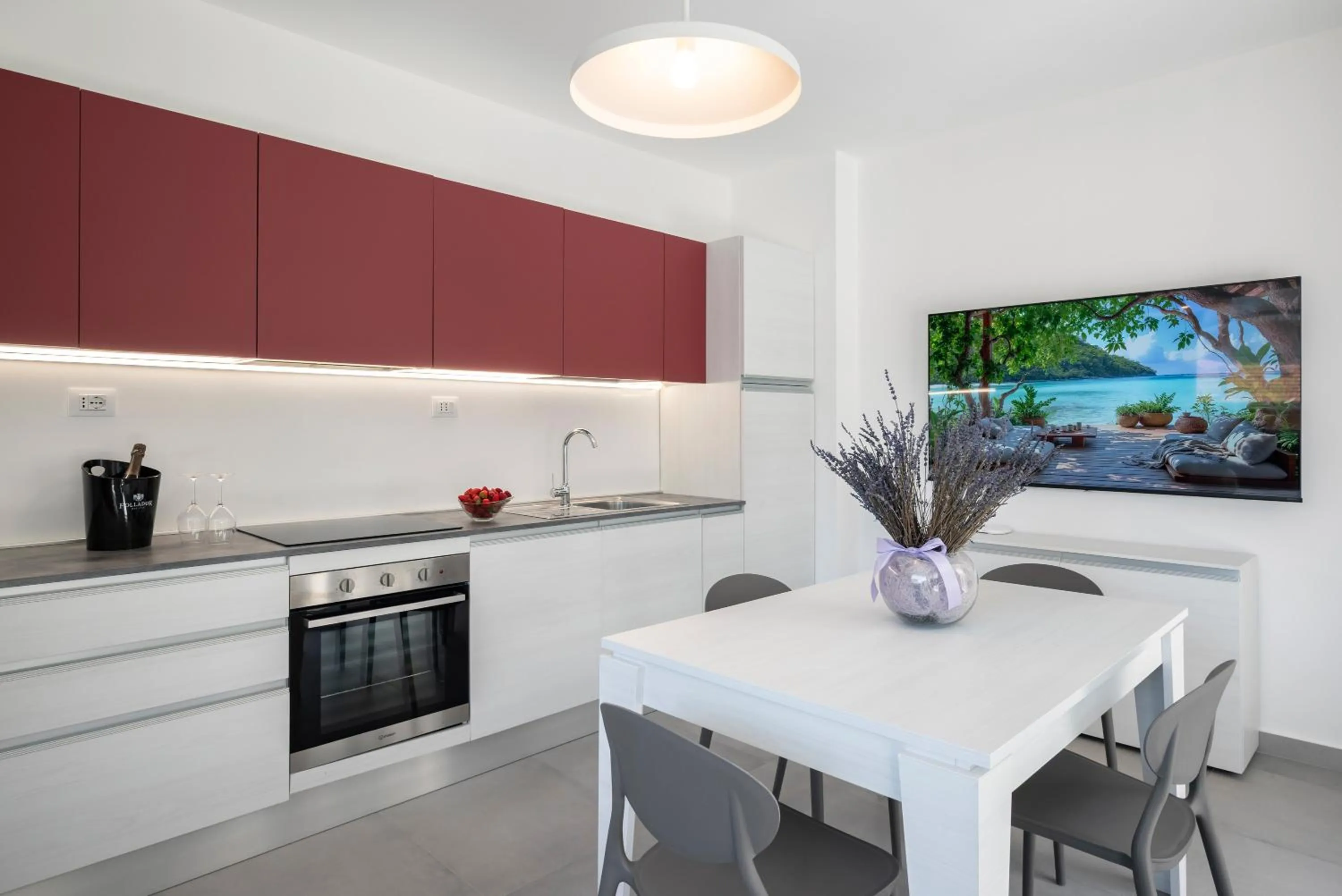 Living room in Hotel La Pineta