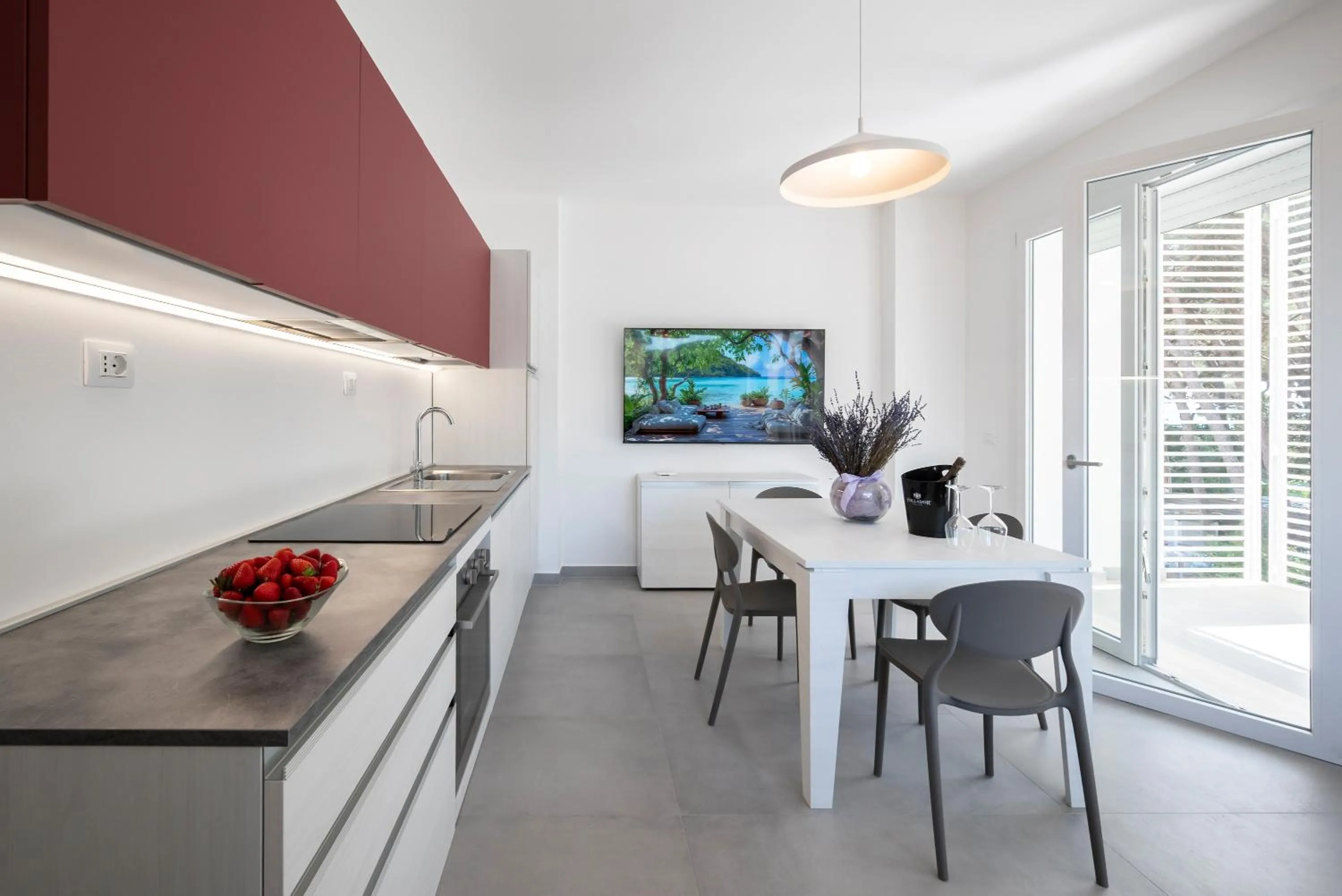 Living room in Hotel La Pineta