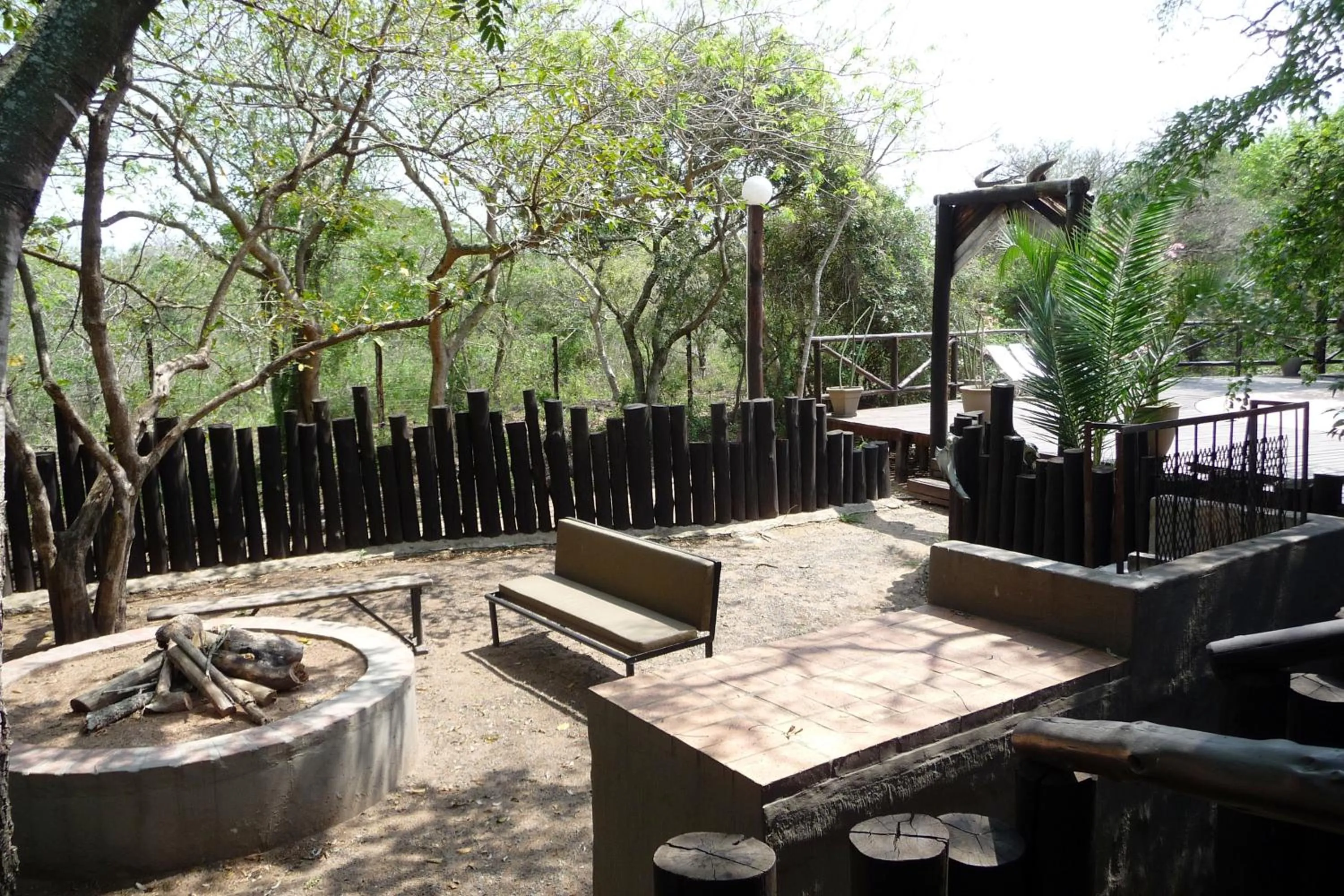 BBQ facilities in Isinkwe Bush Camp