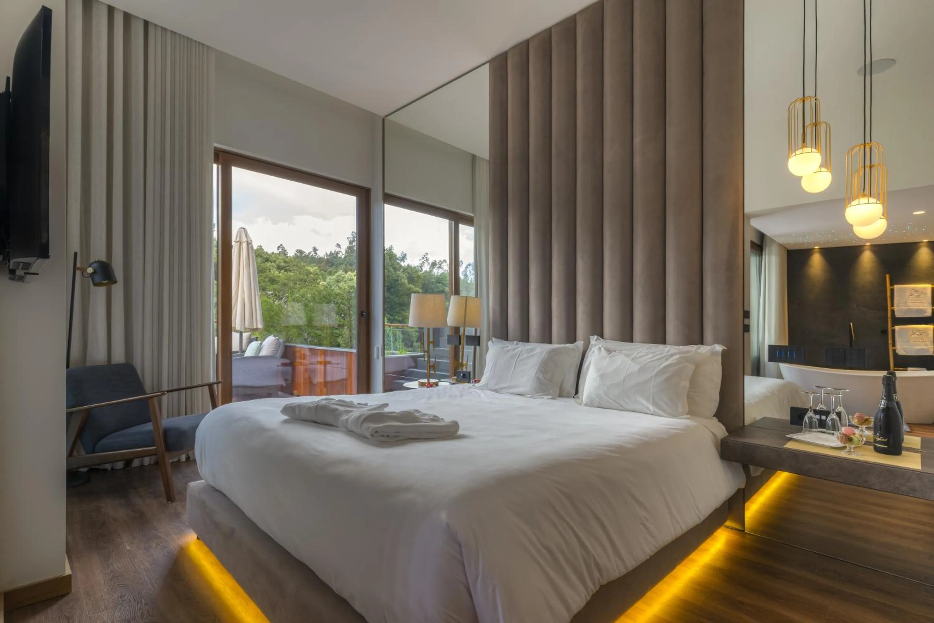 Bed in Hotel Rural Vale Do Rio