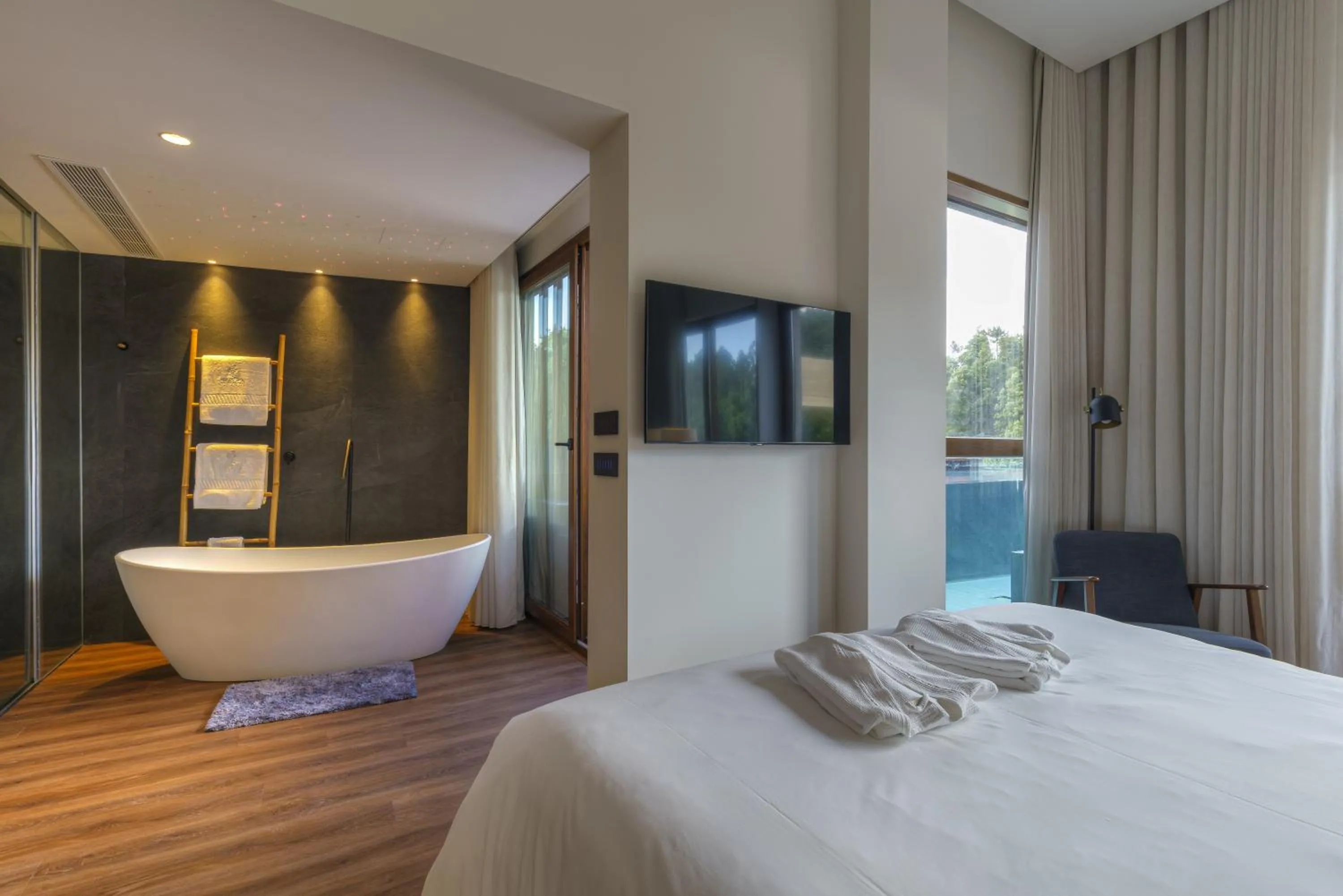 Bed in Hotel Rural Vale Do Rio