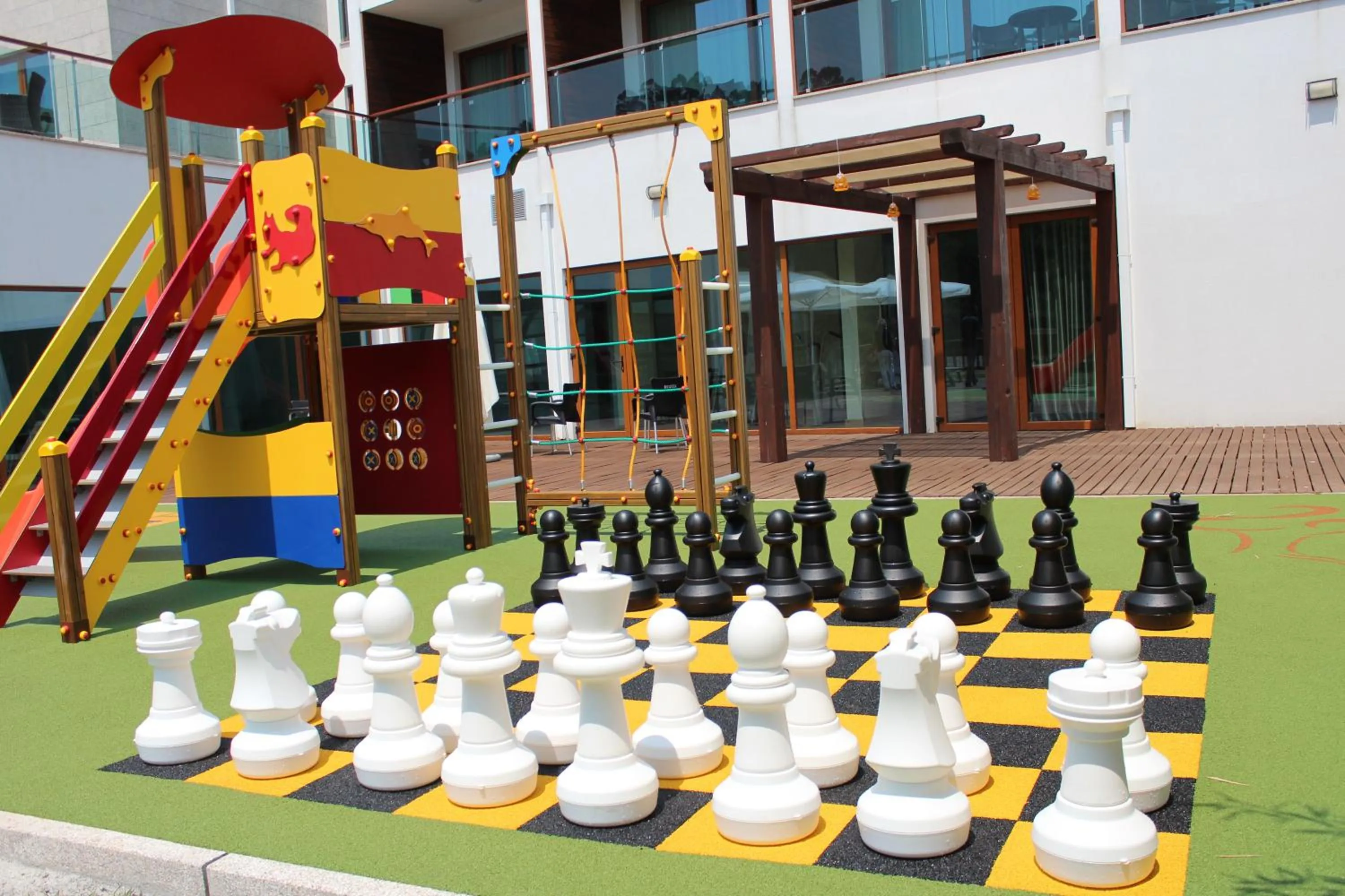 Patio in Hotel Rural Vale Do Rio