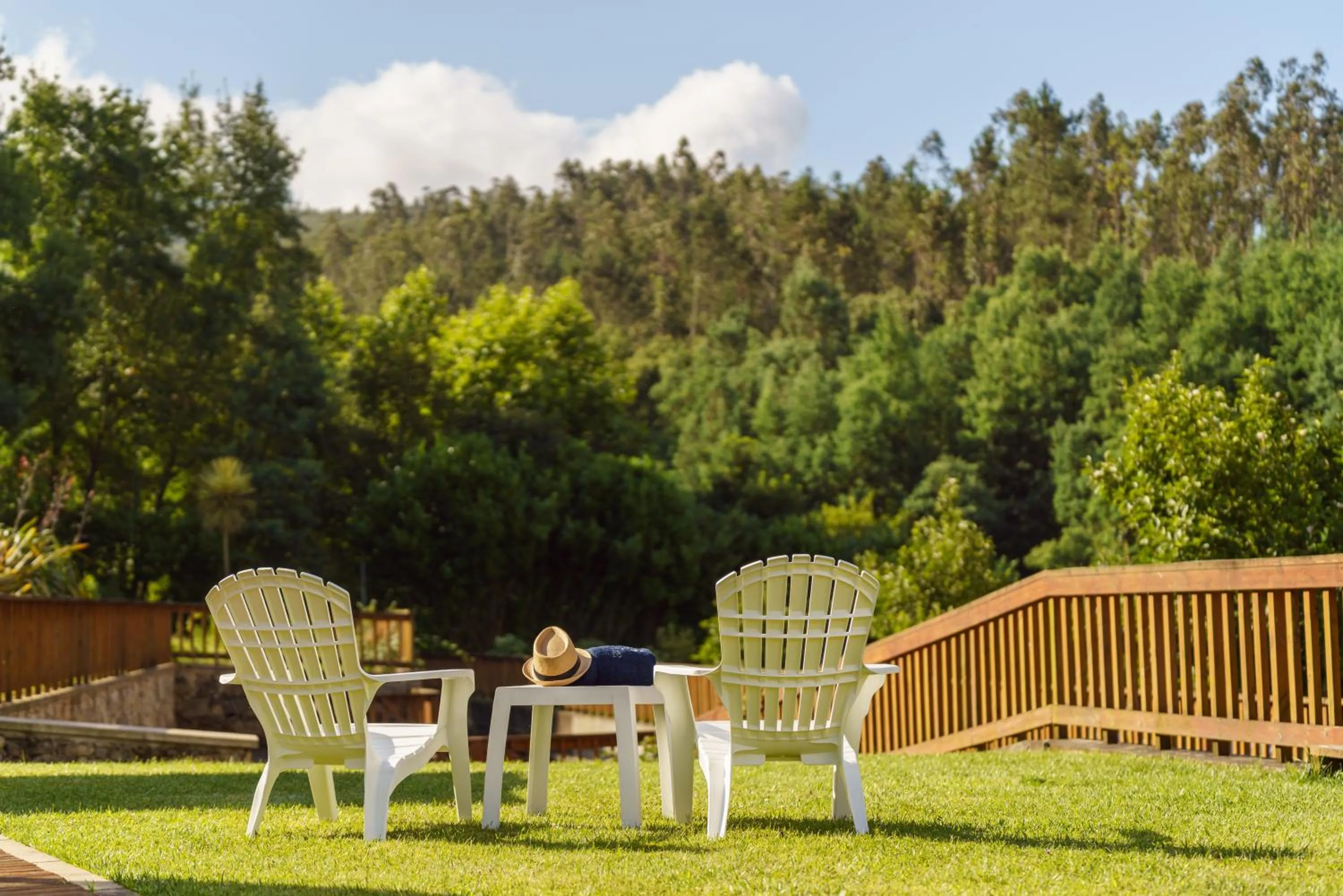 Garden view in Hotel Rural Vale Do Rio