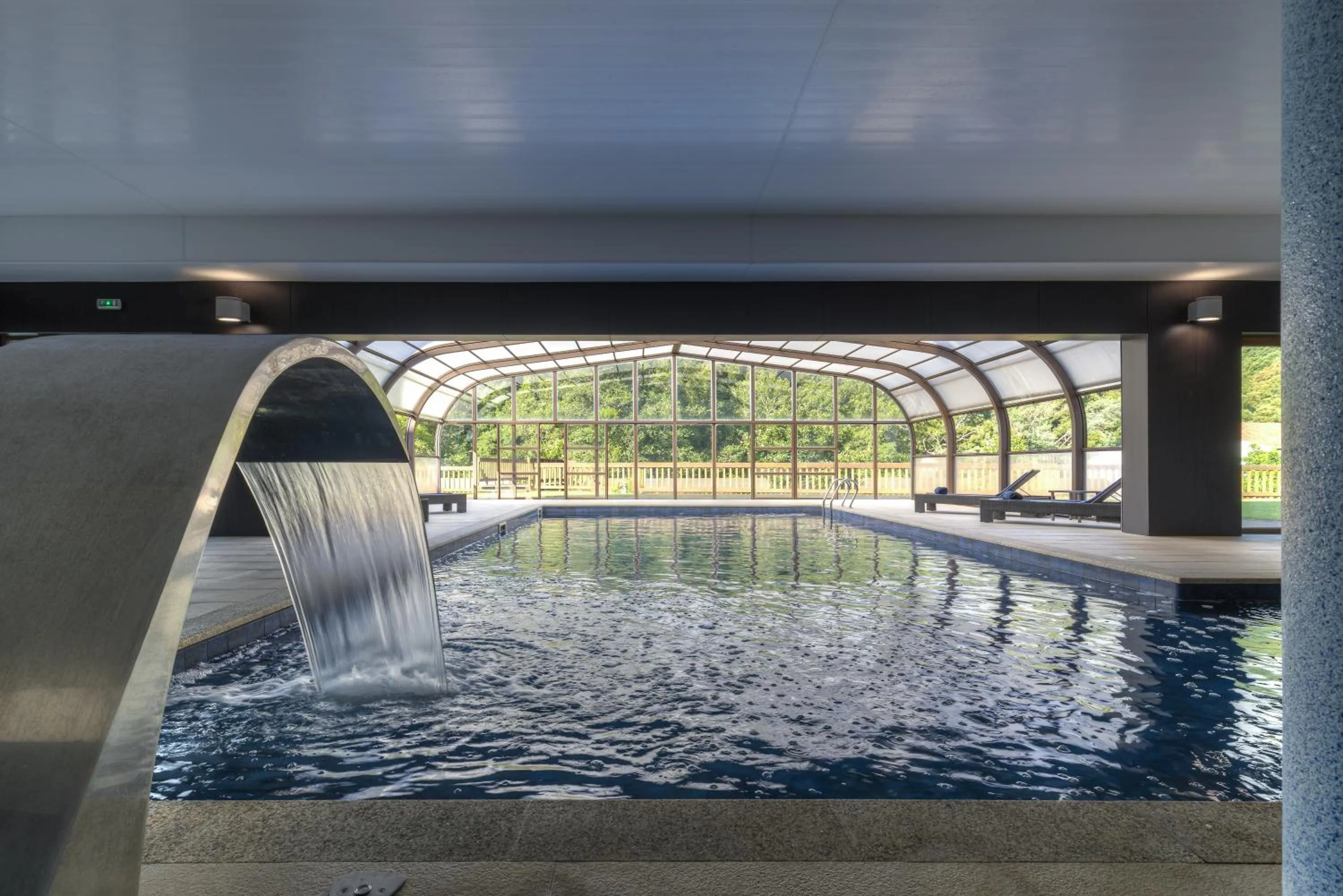 Swimming pool in Hotel Rural Vale Do Rio