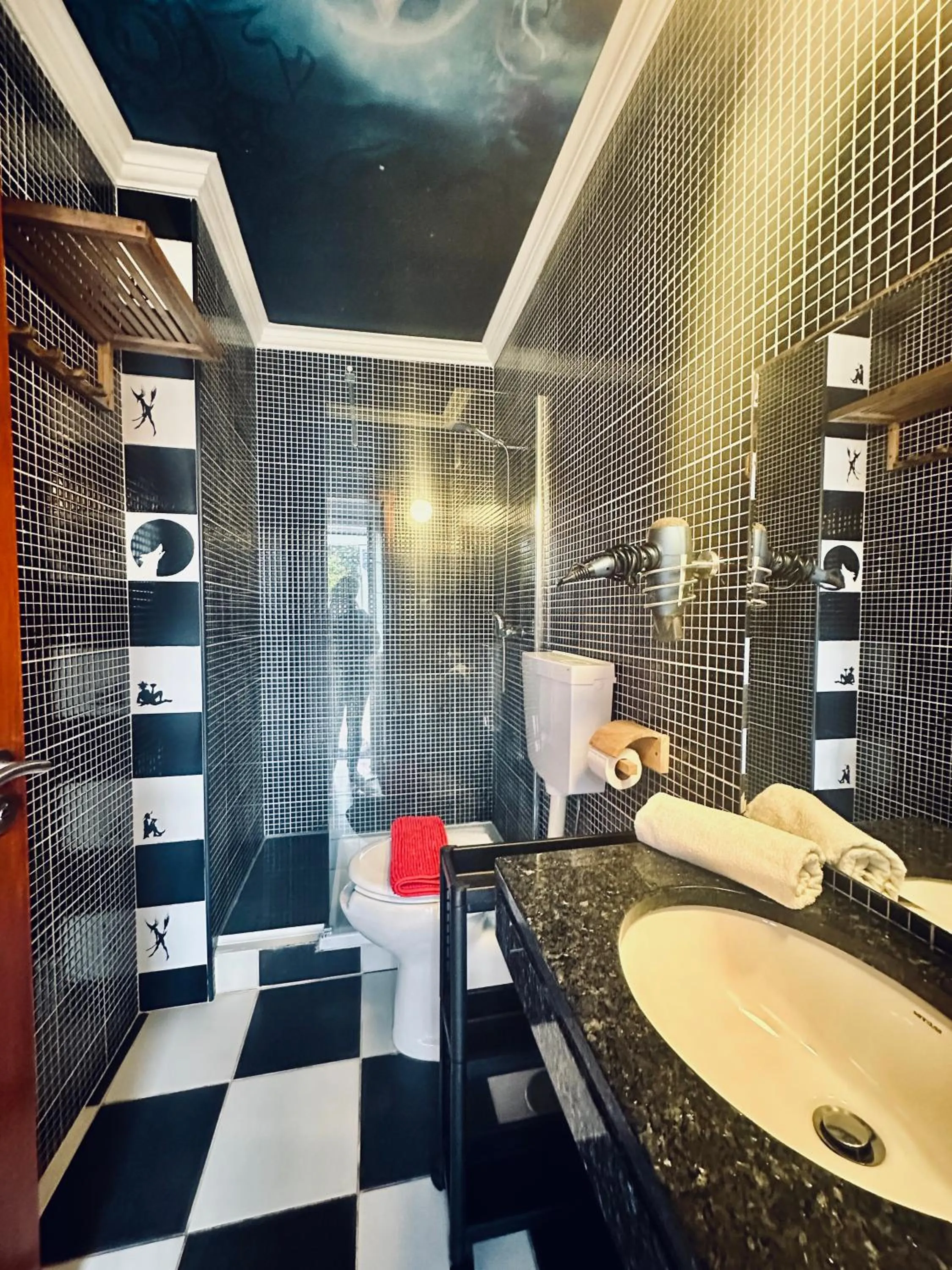 Shower in Captain's Log House