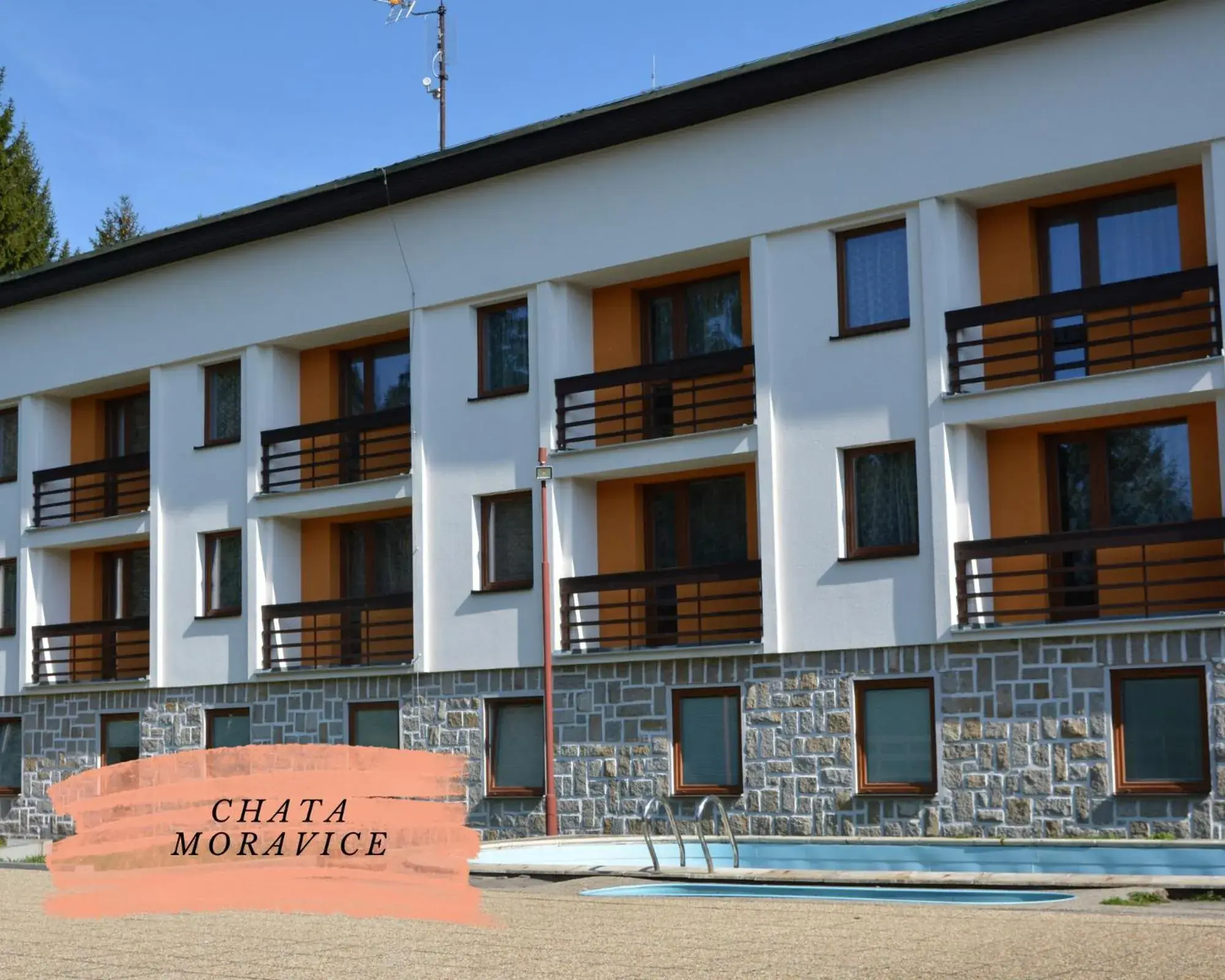 Property building in Depandance hotelu Kamzík Property building in Depandance hotelu Kamzík