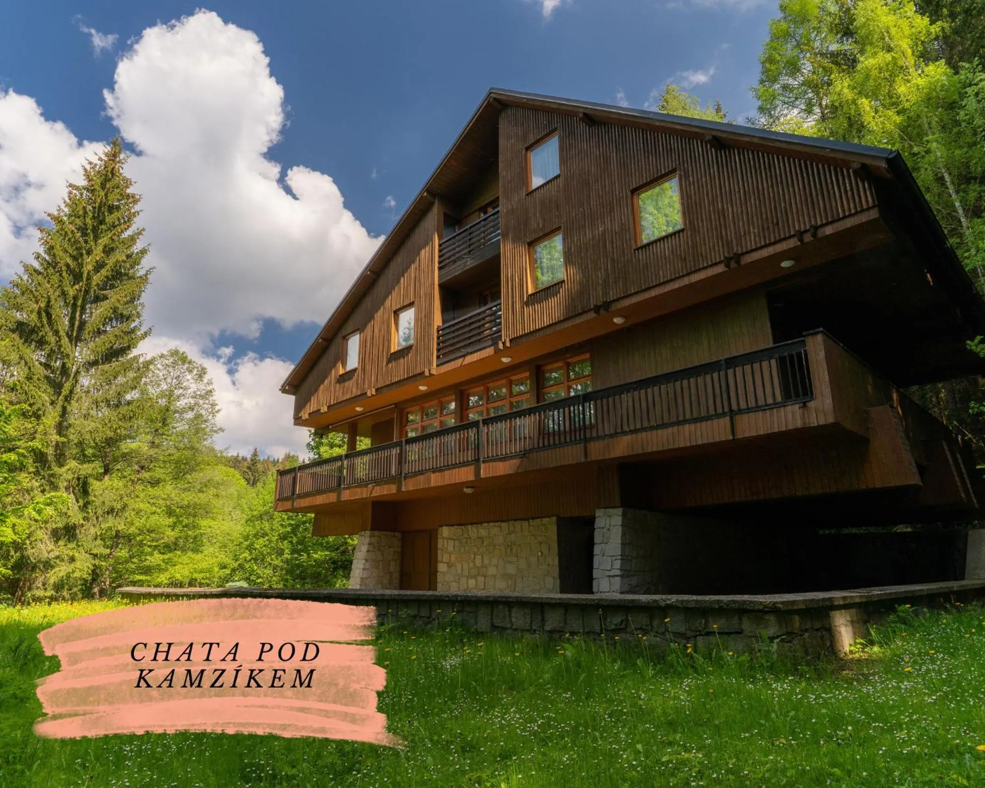 Property building in Depandance hotelu Kamzík