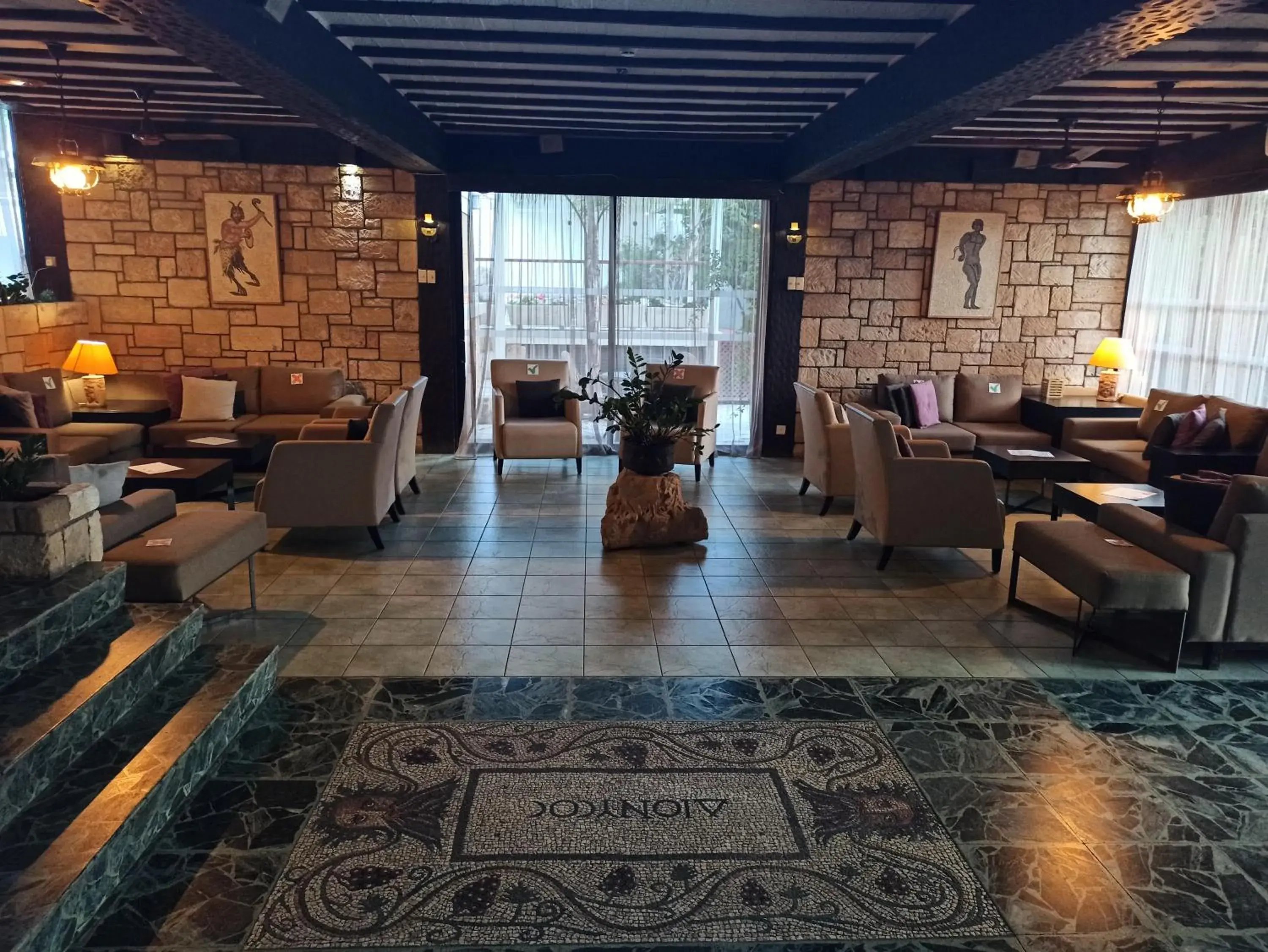 Lobby or reception in Dionysos Central Lobby or reception in Dionysos Central