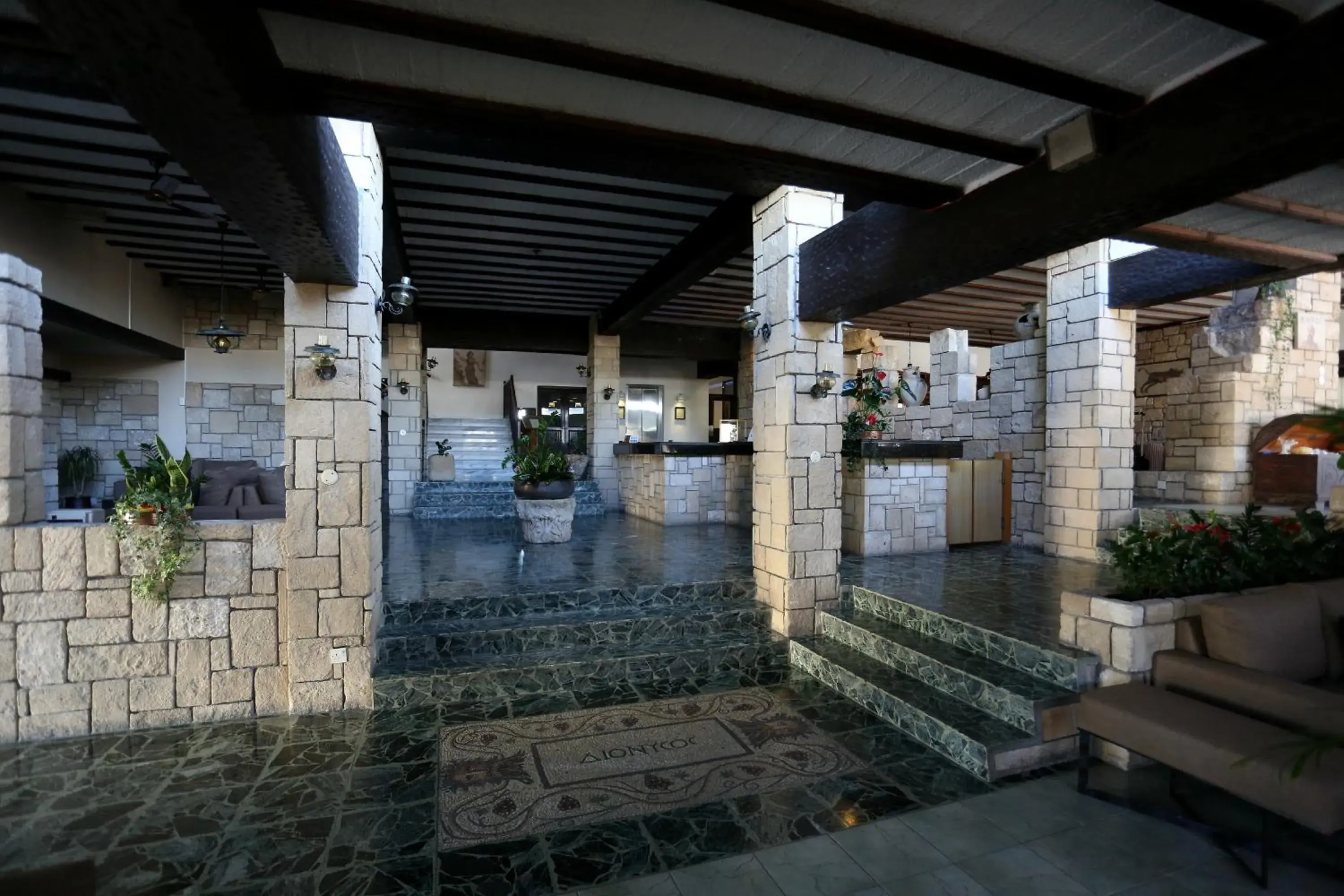 Lobby or reception in Dionysos Central Lobby or reception in Dionysos Central
