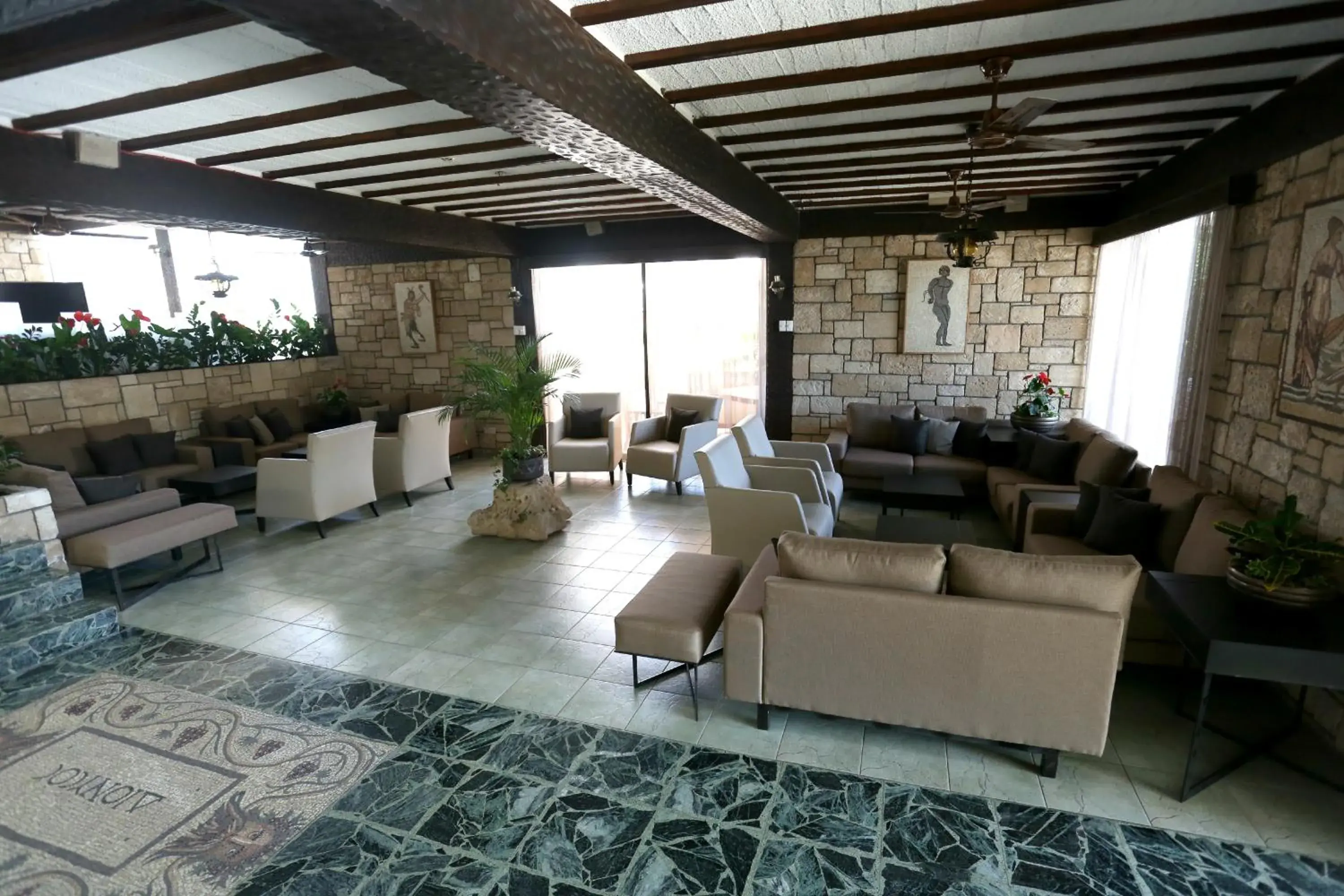 Lobby or reception in Dionysos Central Lobby or reception in Dionysos Central