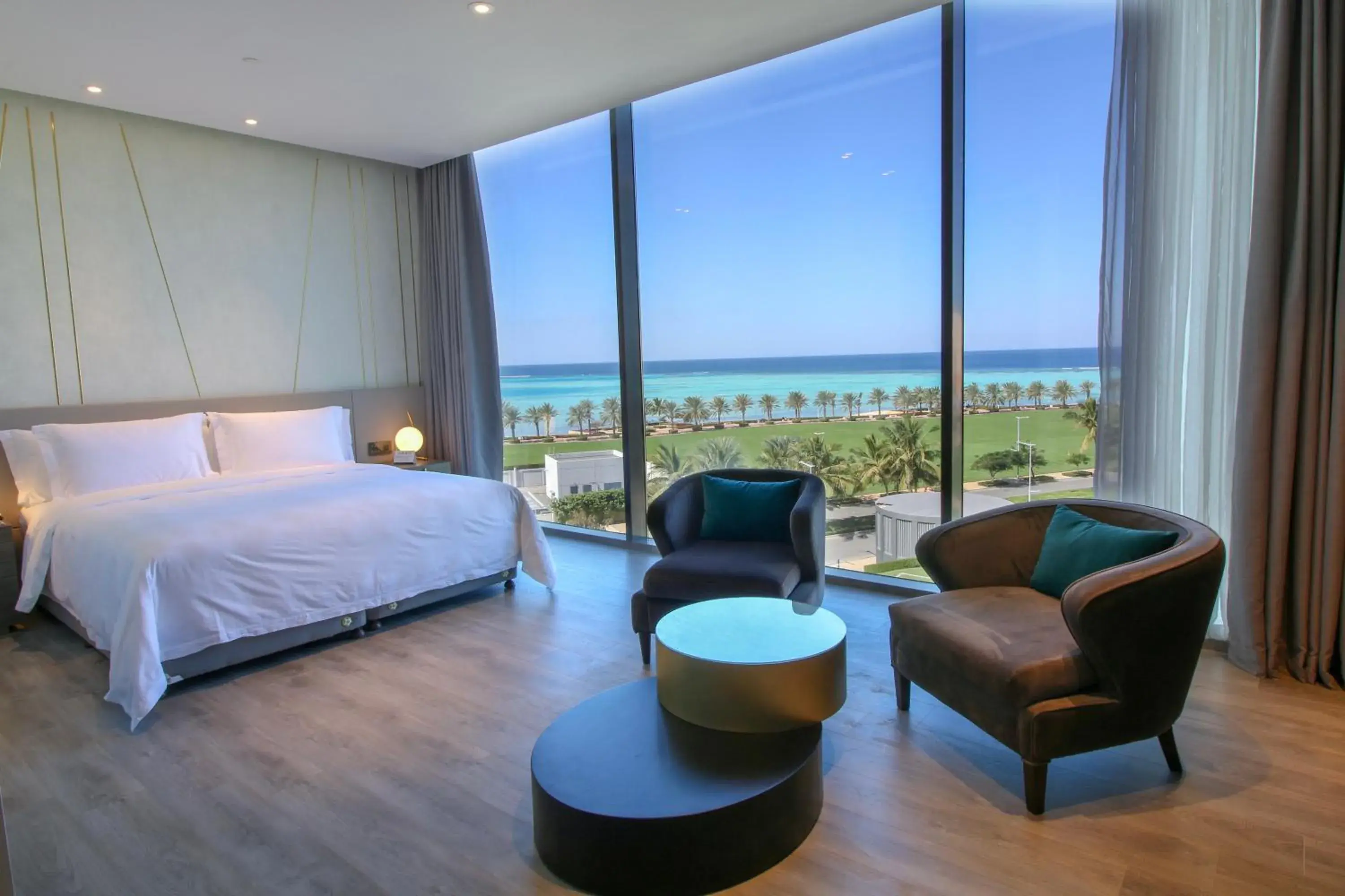 Photo of the whole room, Bed in Views Hotel & Residences - Emaar King Abdullah Economic City Photo of the whole room, Bed in Views Hotel & Residences - Emaar King Abdullah Economic City