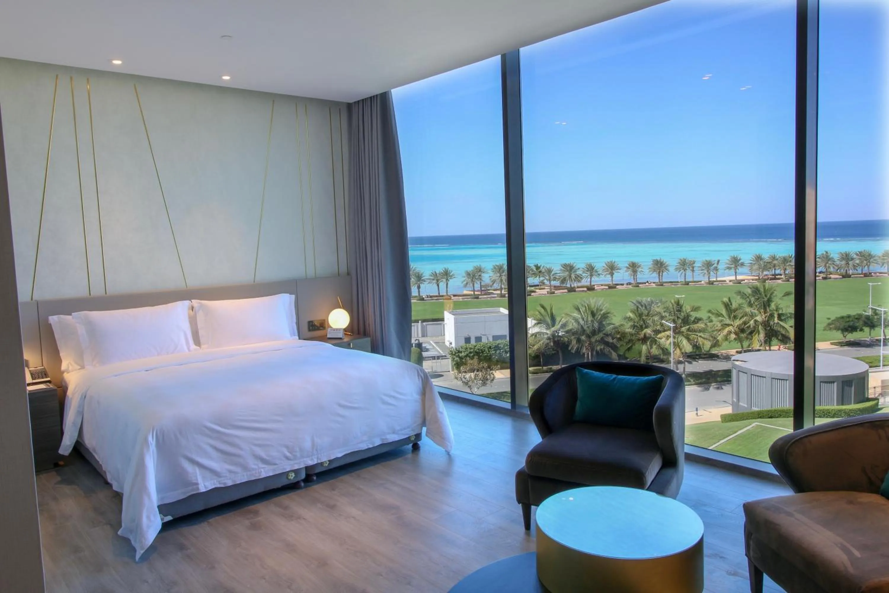Photo of the whole room, Bed in Views Hotel & Residences - Emaar King Abdullah Economic City