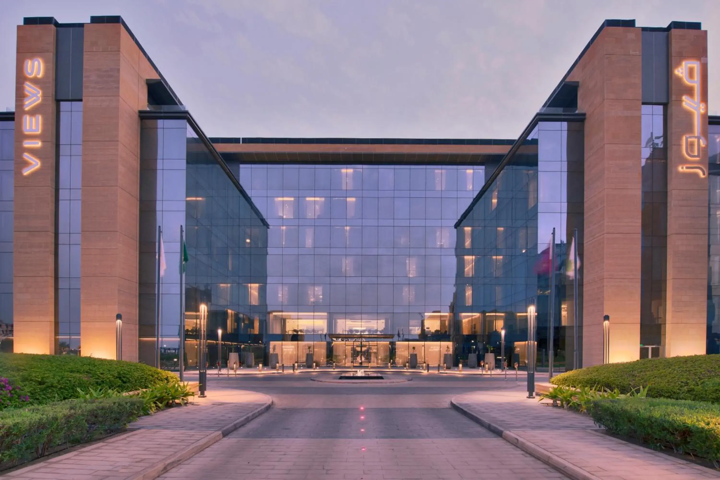 Property building in Views Hotel & Residences - Emaar King Abdullah Economic City Property building in Views Hotel & Residences - Emaar King Abdullah Economic City