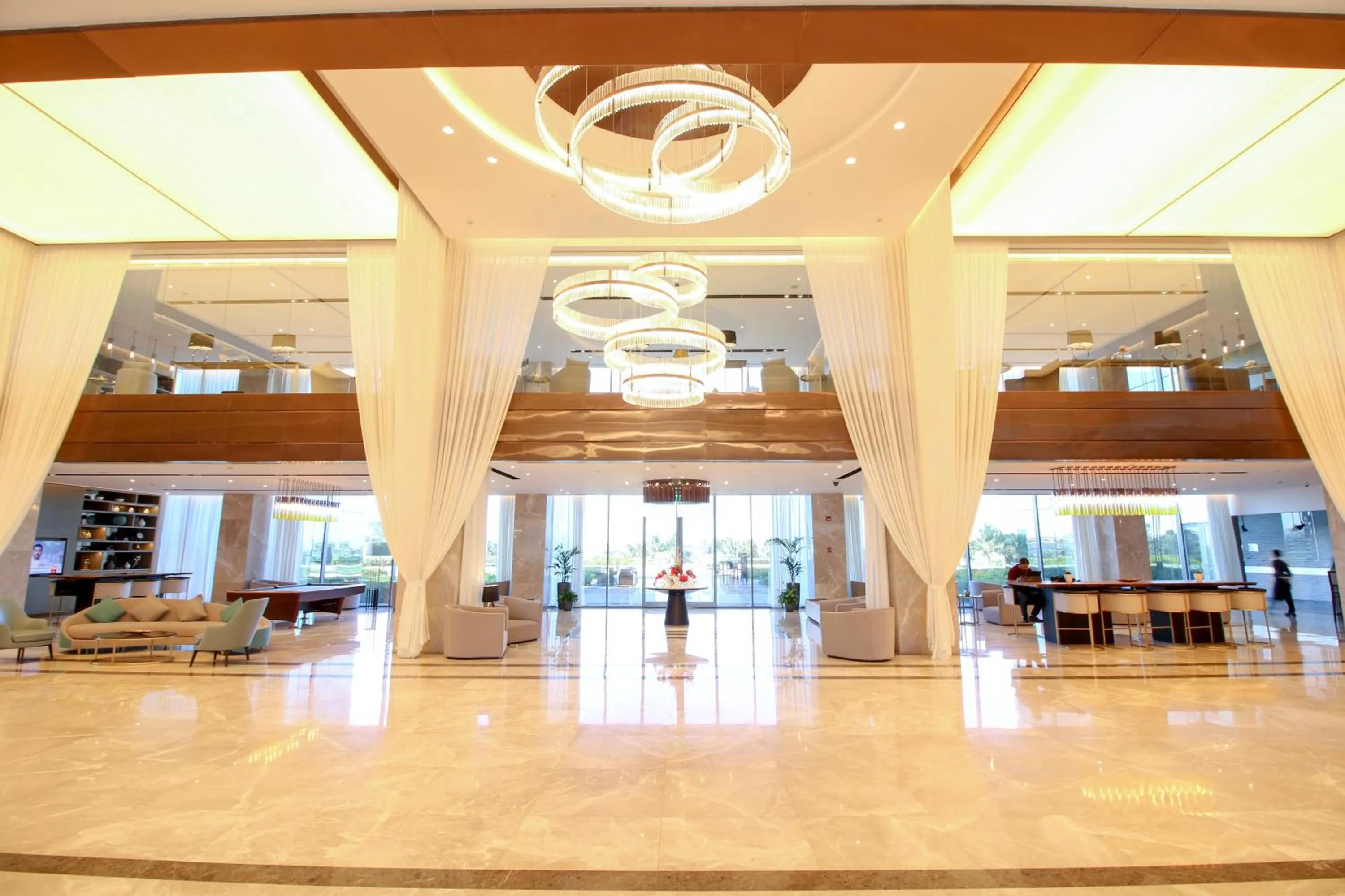 Lobby or reception in Views Hotel & Residences - Emaar King Abdullah Economic City